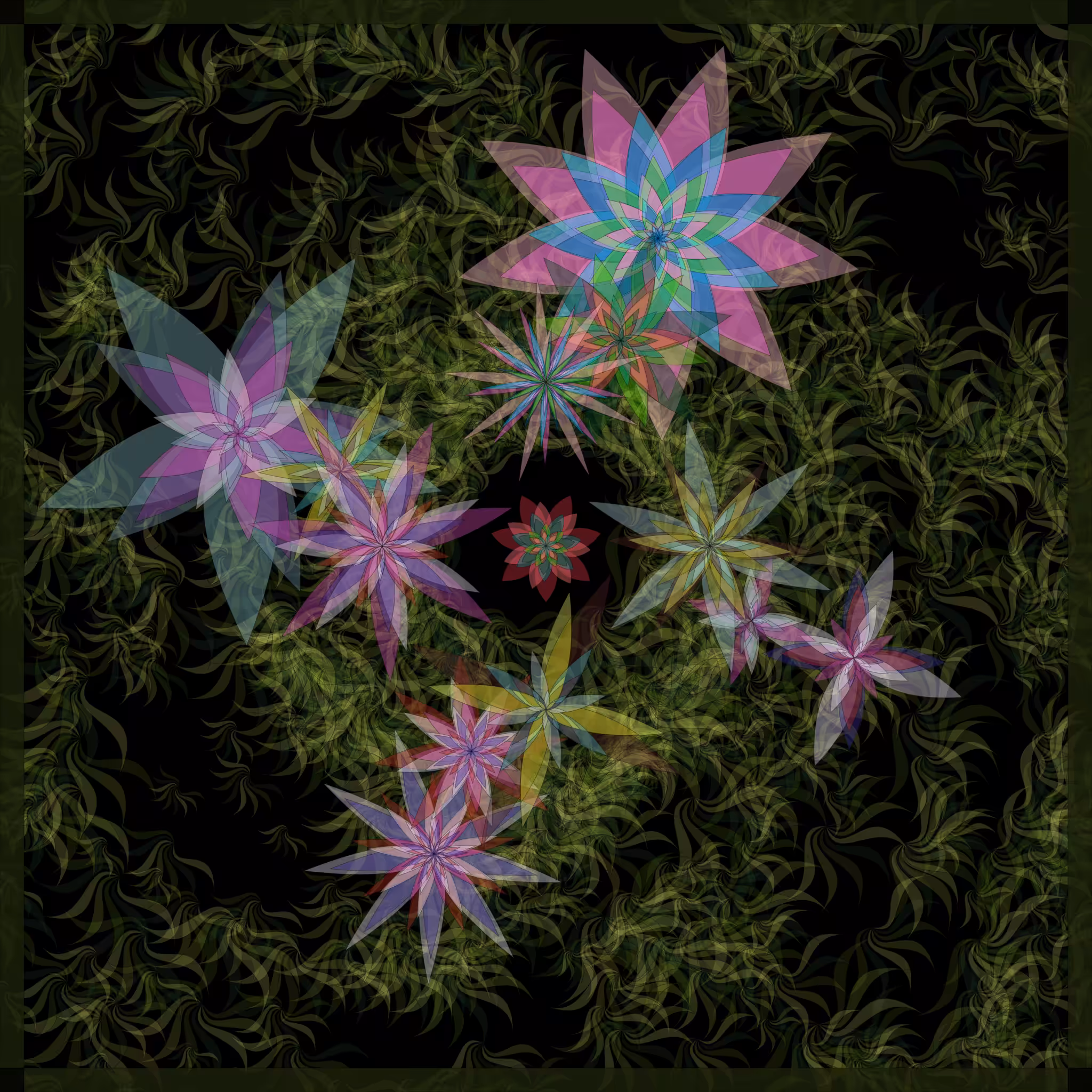 Bezier Garden #82
