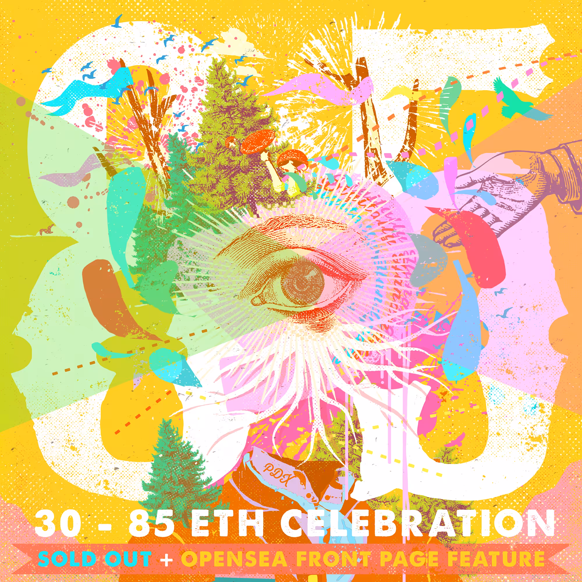 Showdeer 30 - 85 eth Milestone + Sold Out & OpenSea Front Page Feature Celebration!