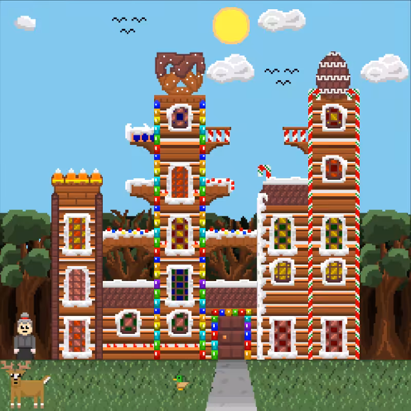 2D Mansion Candy House #23