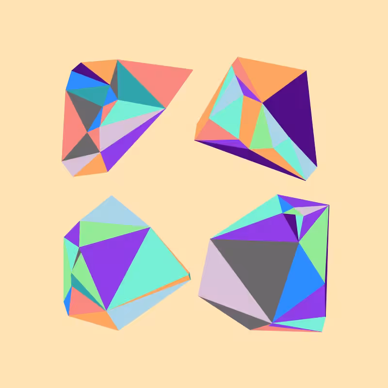 Delaunay Cripto Diamonds #5