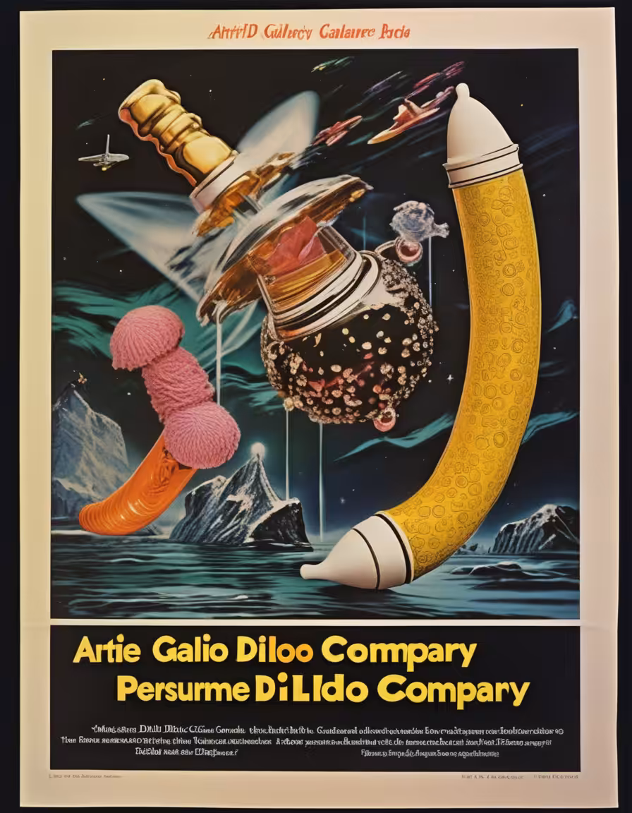 GALIO DILDO COMPANY ADVERT
