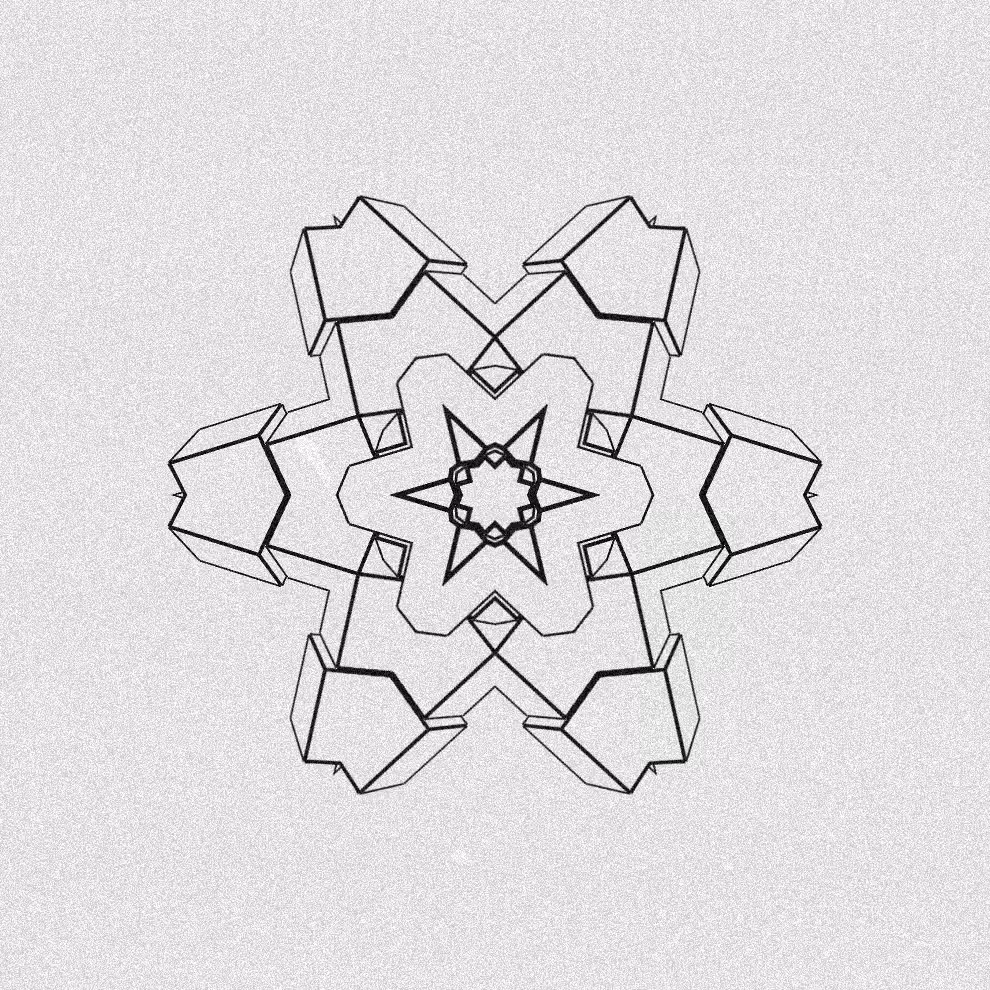 Monochrome Kaleido #242