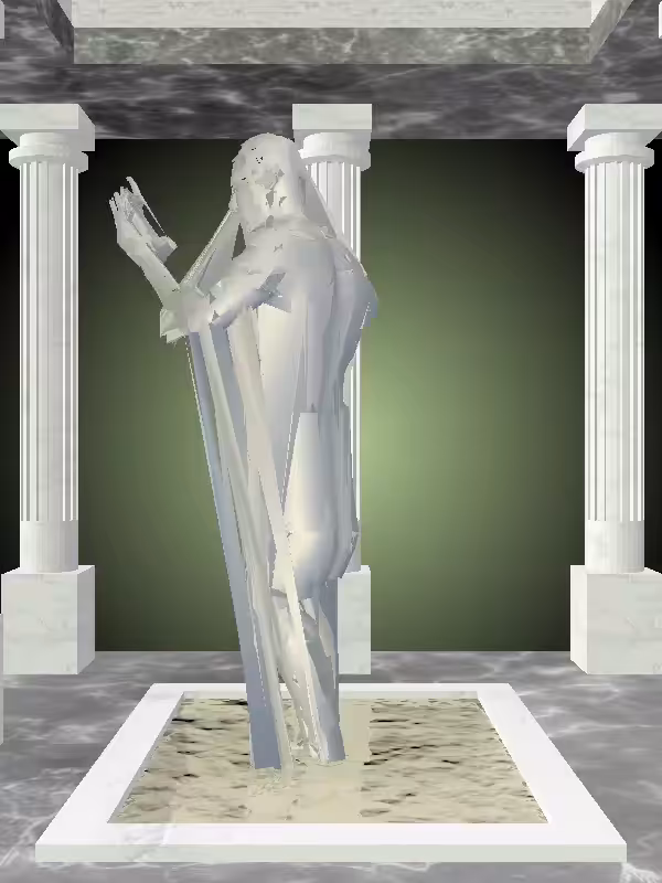 HeavenComputer: The Robotic Mossy Champagne Man #5385