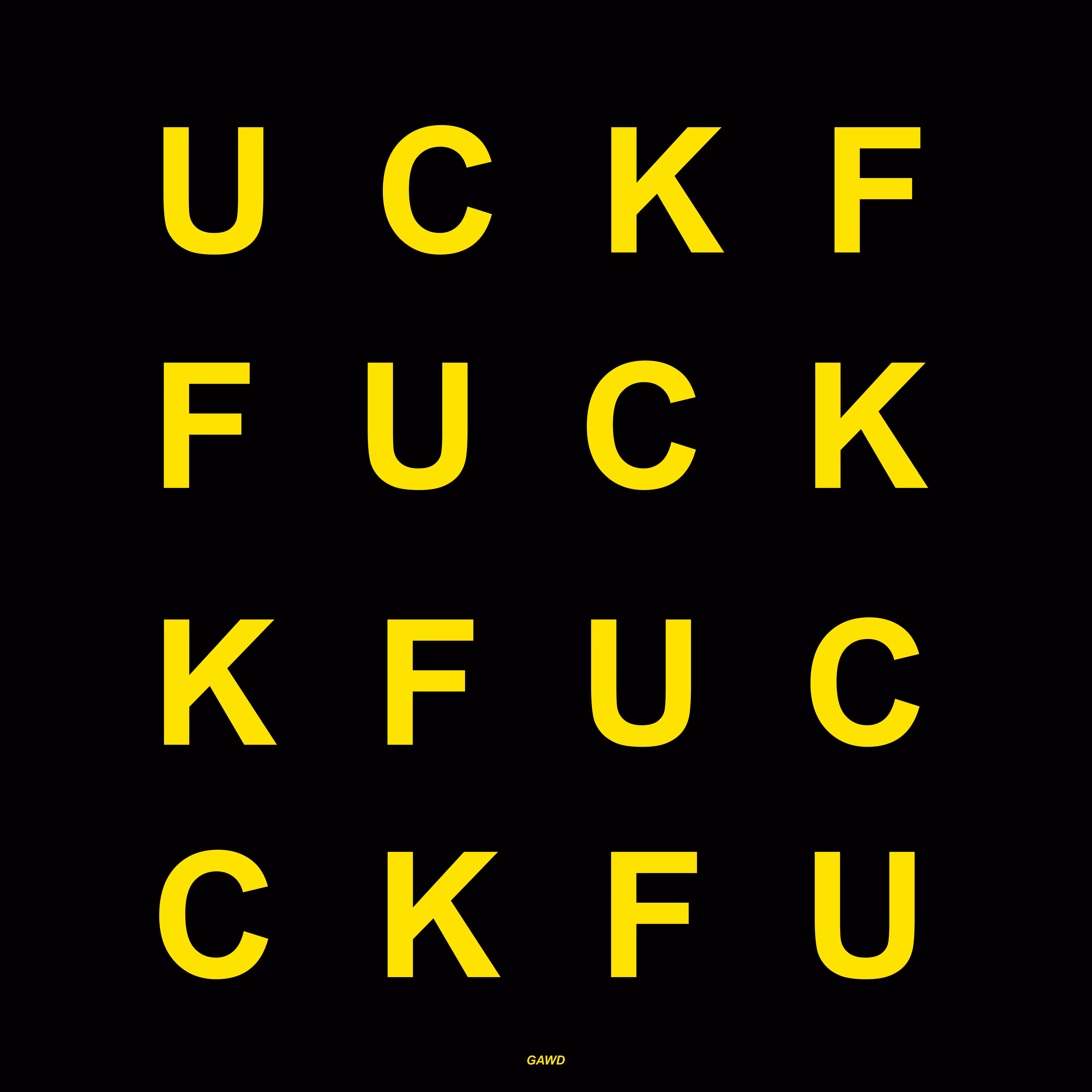 FUCK (LEXICON #1 – Still Frame 2) 