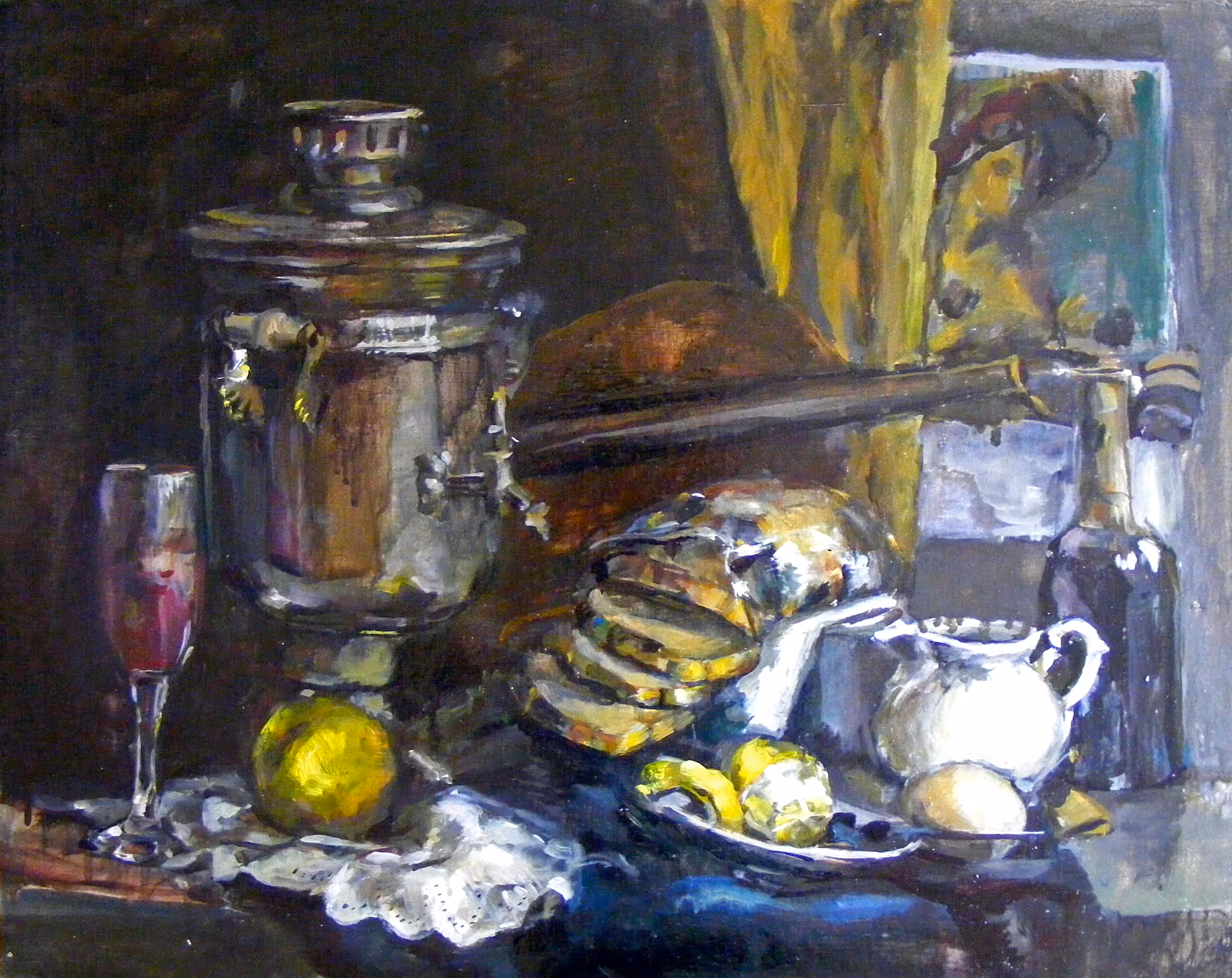 "Mulled Wine for breakfast"
