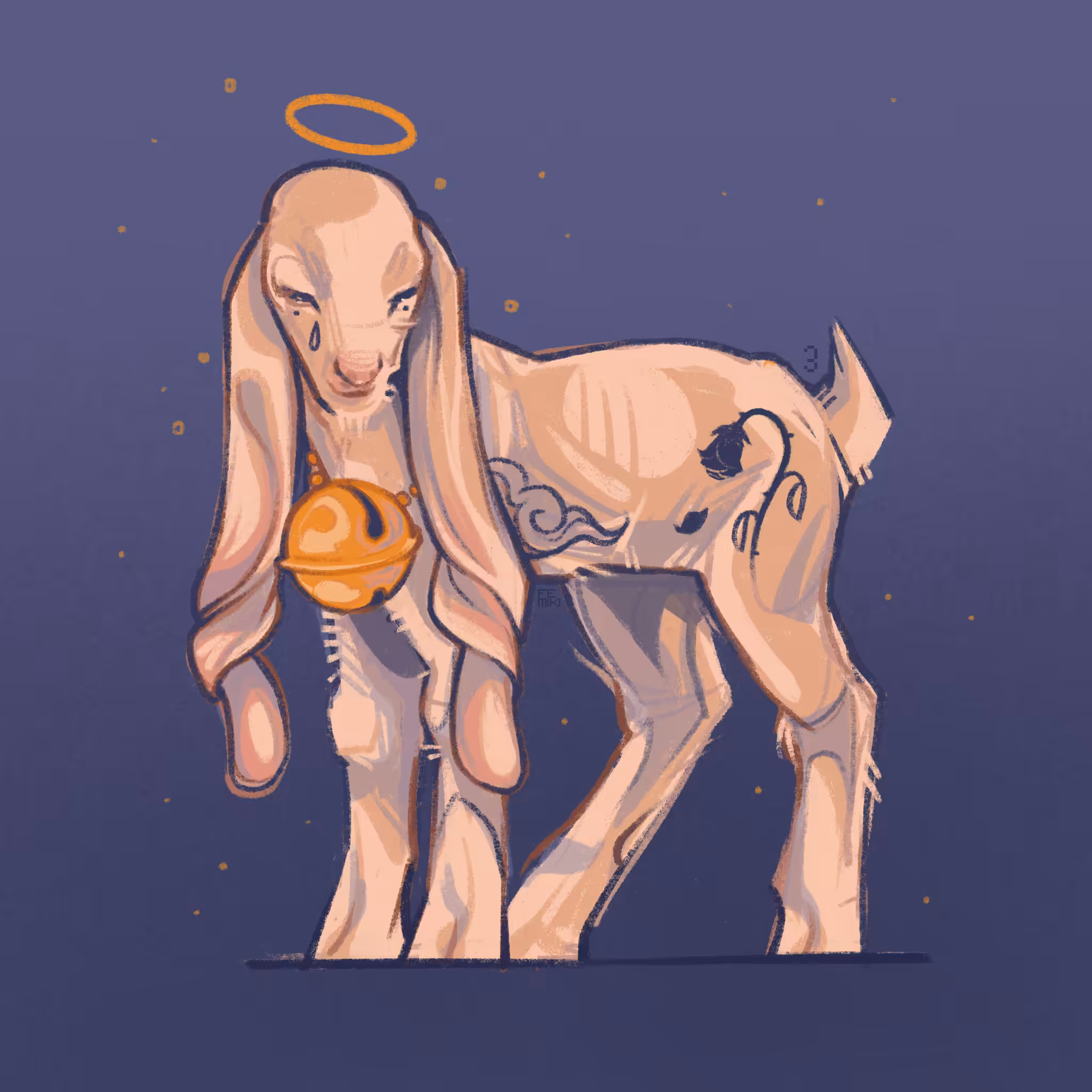 sumi:(inked) #3 GOAT