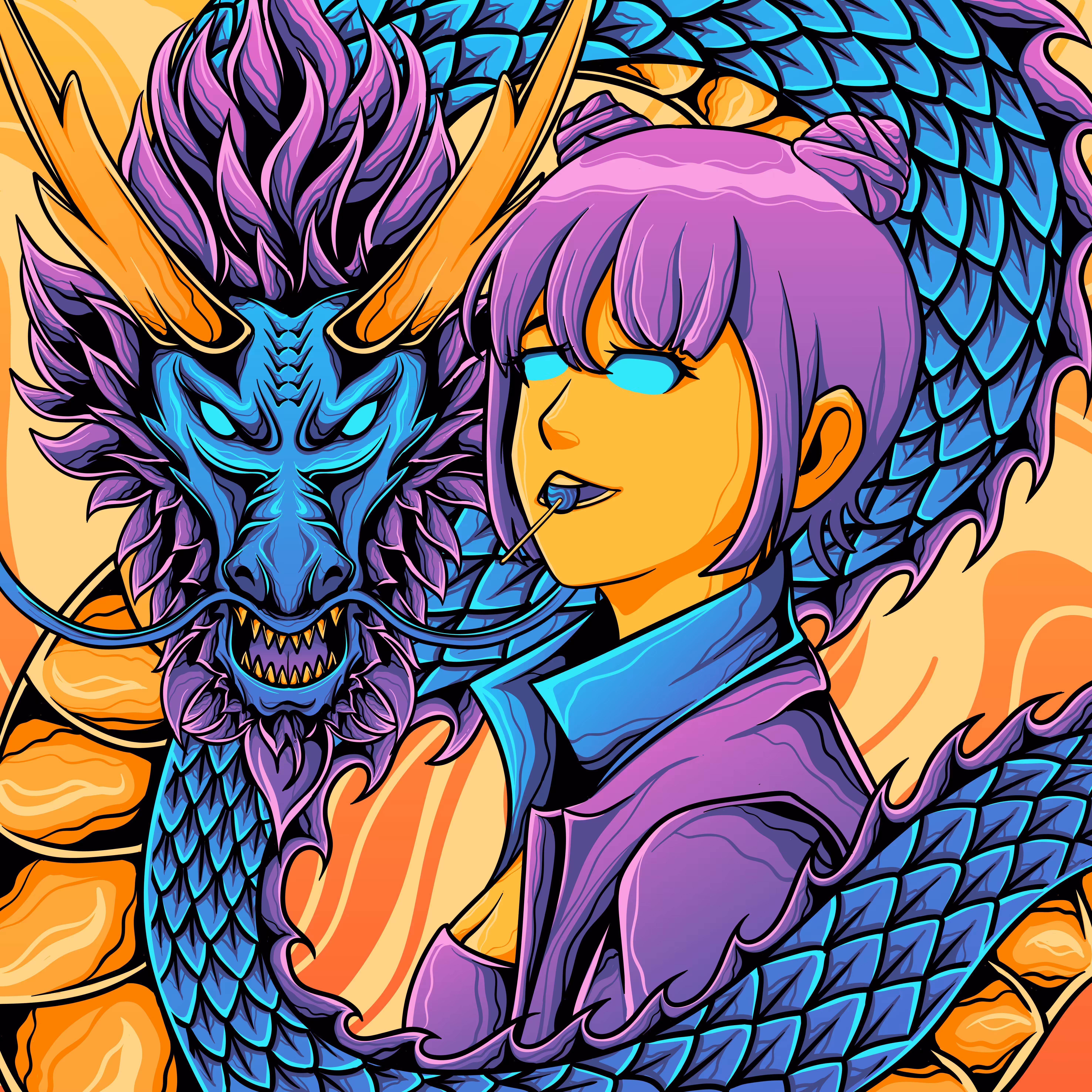 dragon woman