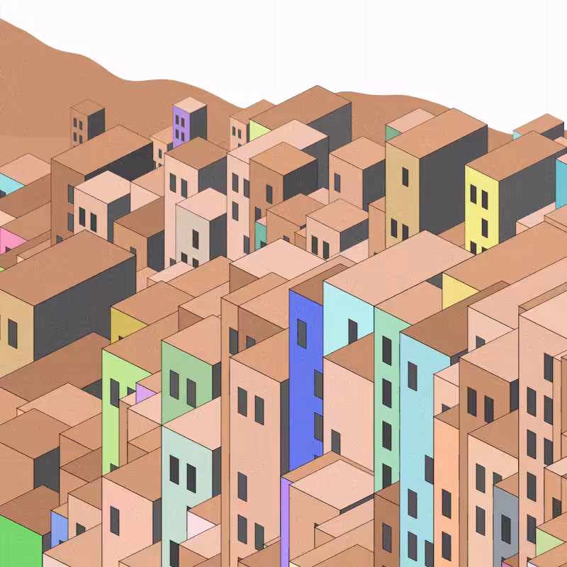 Coloured City #56