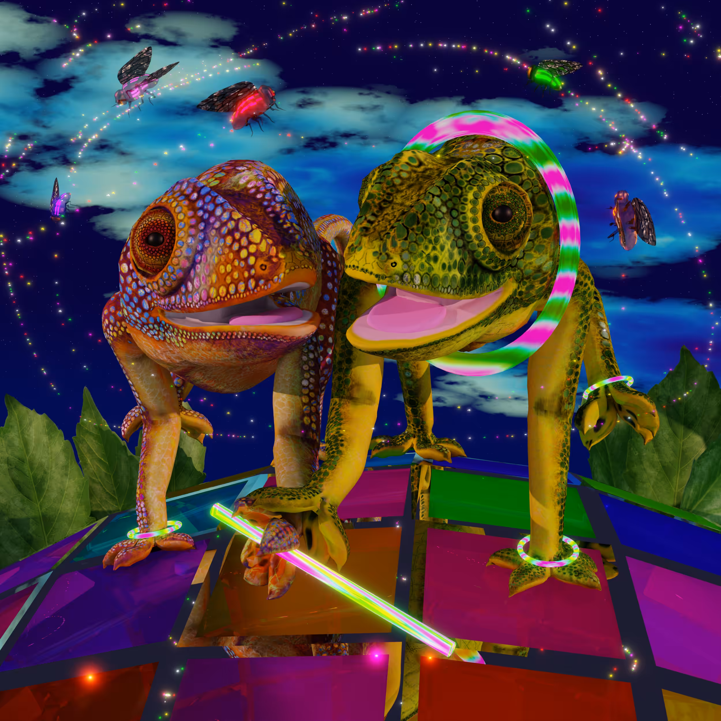 Chameleon Compadres #004