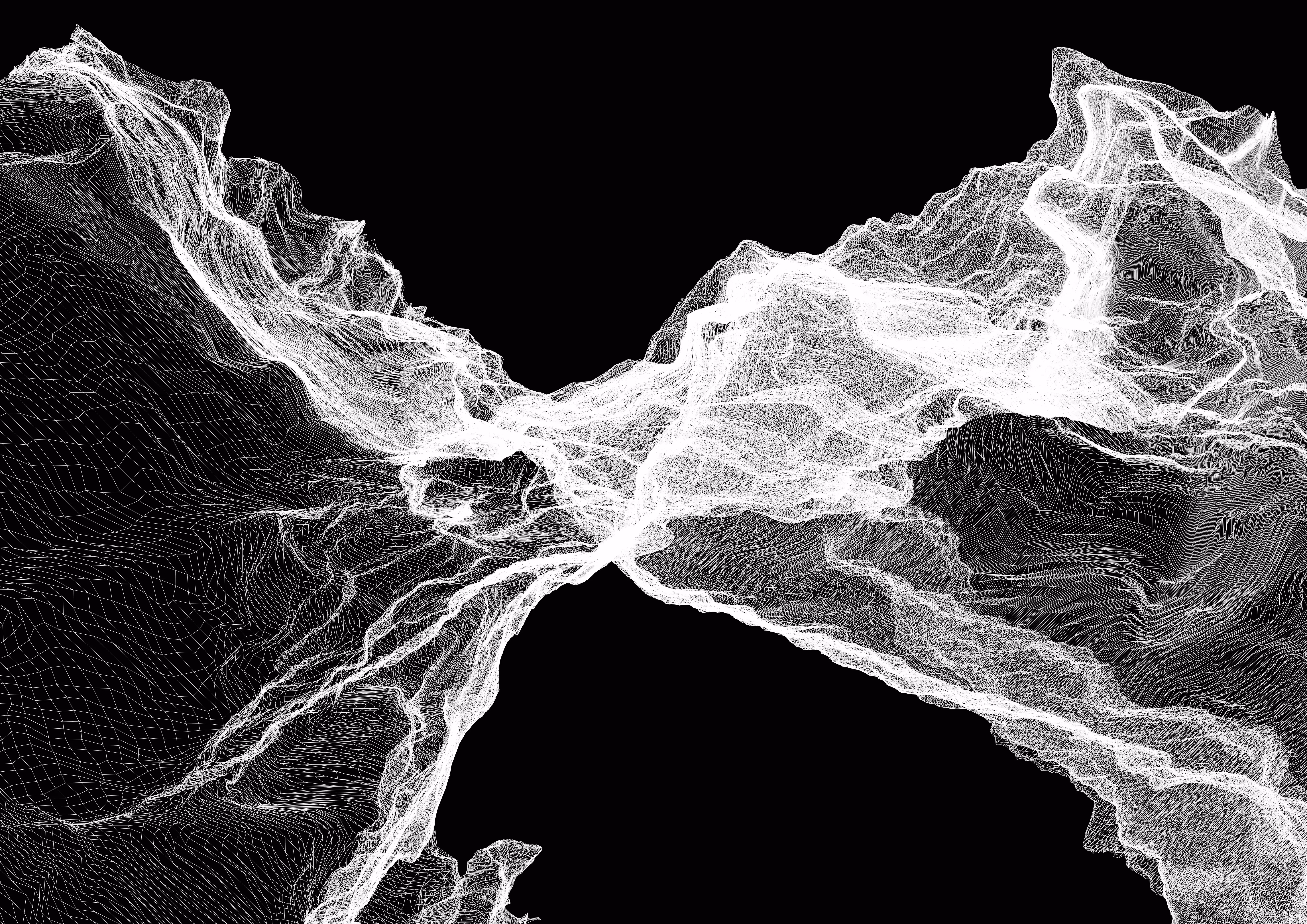 INVERSION LANDSCAPE DIGITAL PAINTING V