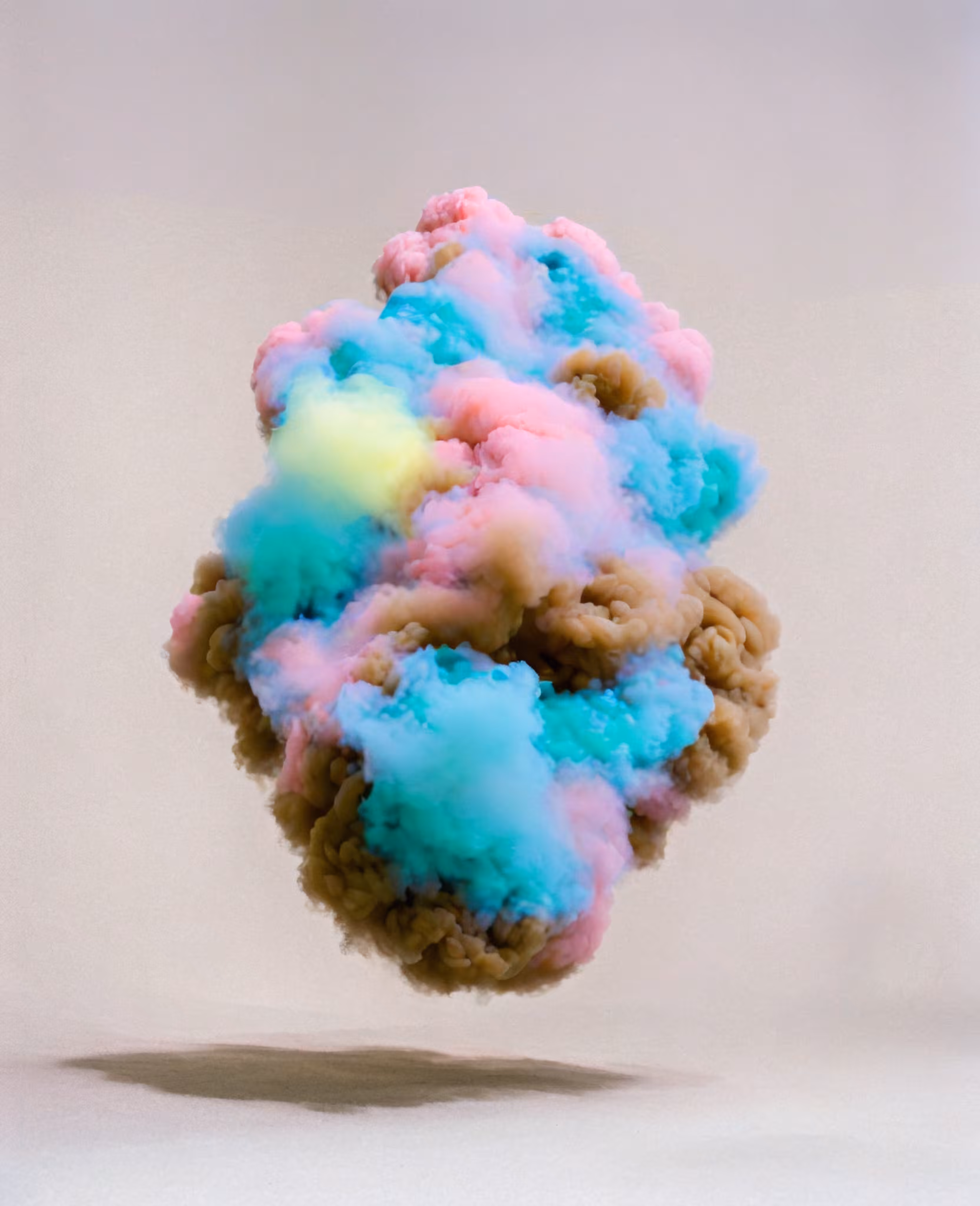 Michiel van der Zanden | Color Smoke Balls 3 | 2023 | 4096 x 3328 pixels | png