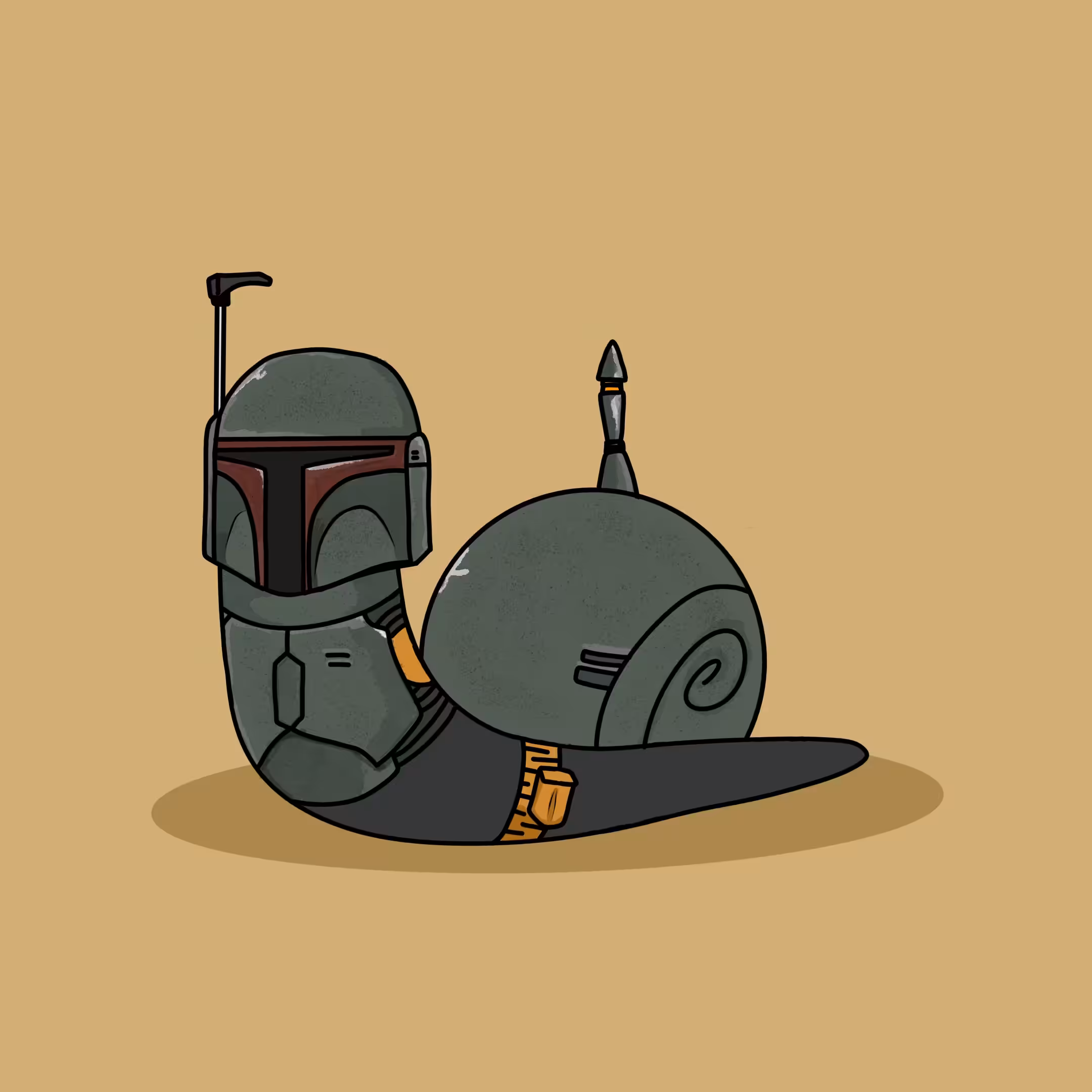 Snail Boba Fett SVX #162
