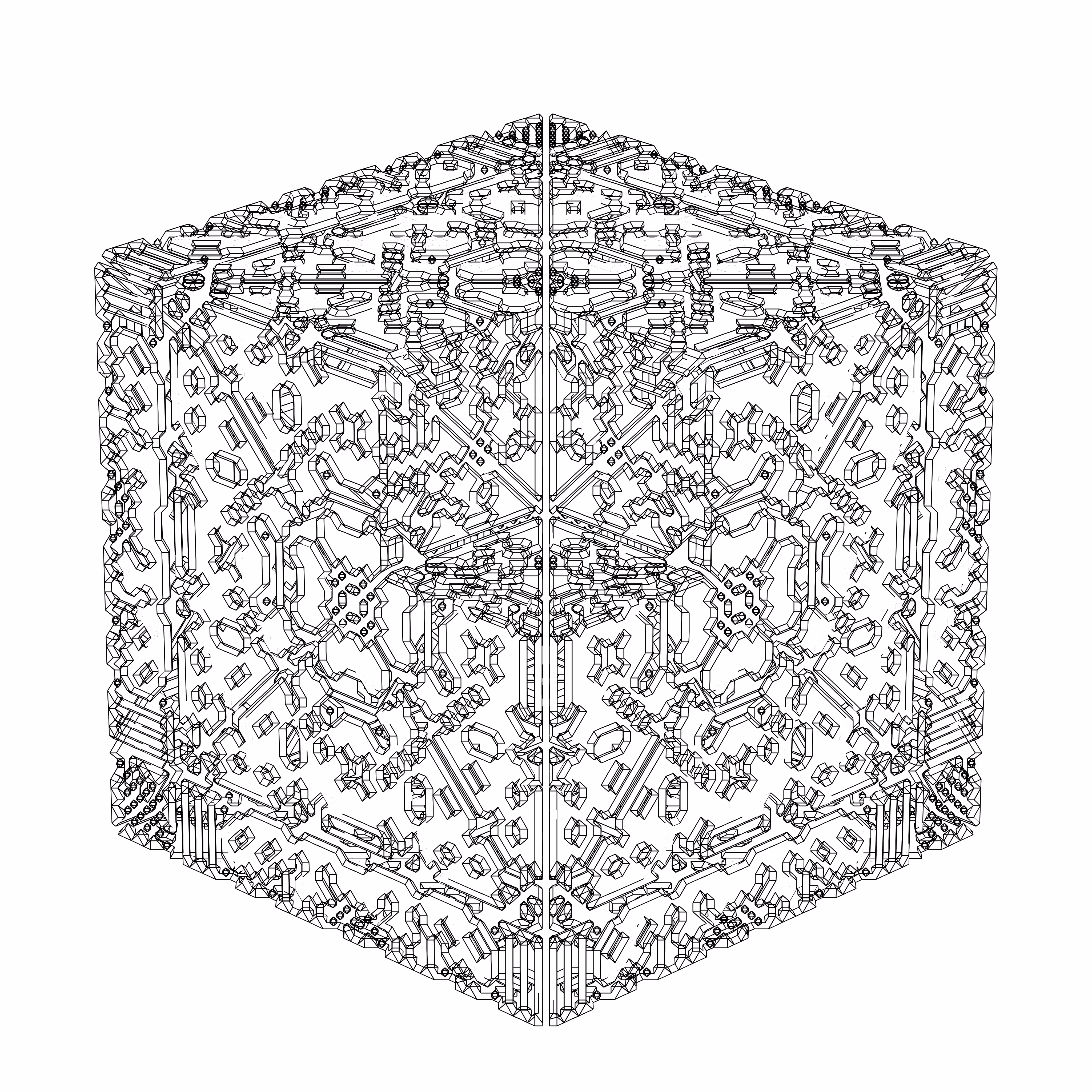LL21 Alien Art Cube #997