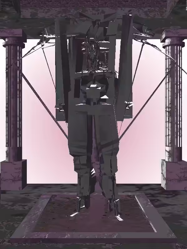 HeavenComputer: The Fragmented Phone Calling Chronos Chrome Man #1727
