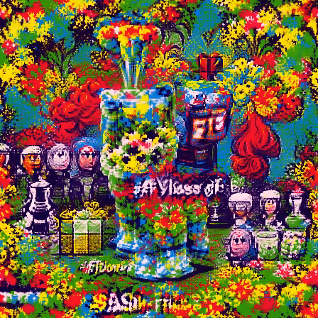 A Vase Of Flowers
