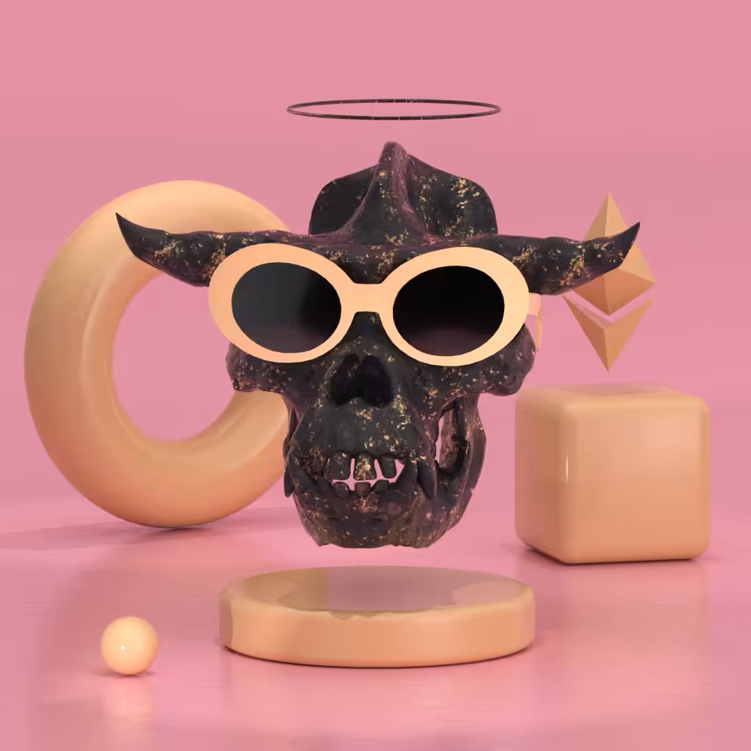 Monk Skull Kurt