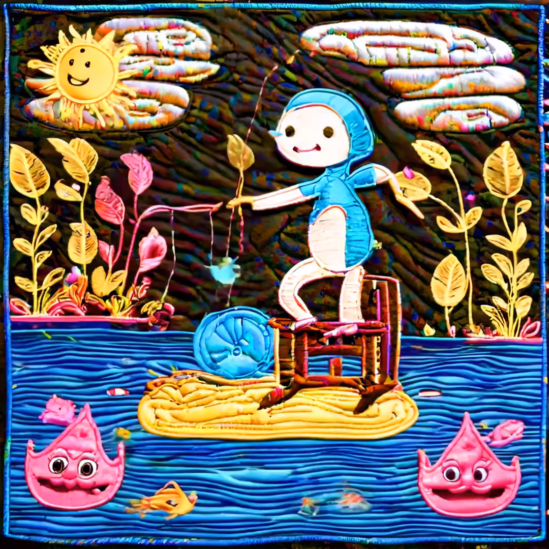 not well imaginated: fish friends