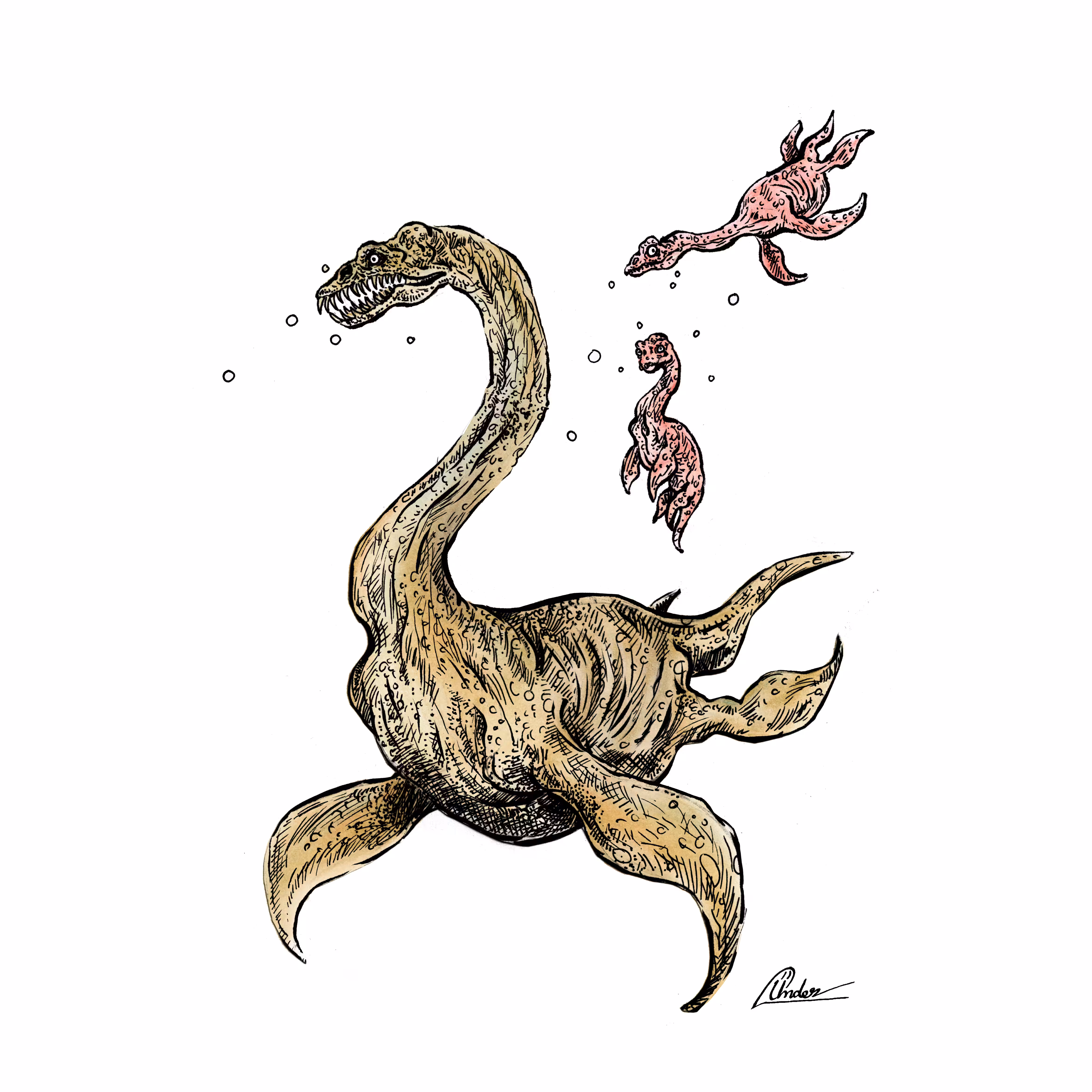 plesiosaurus family