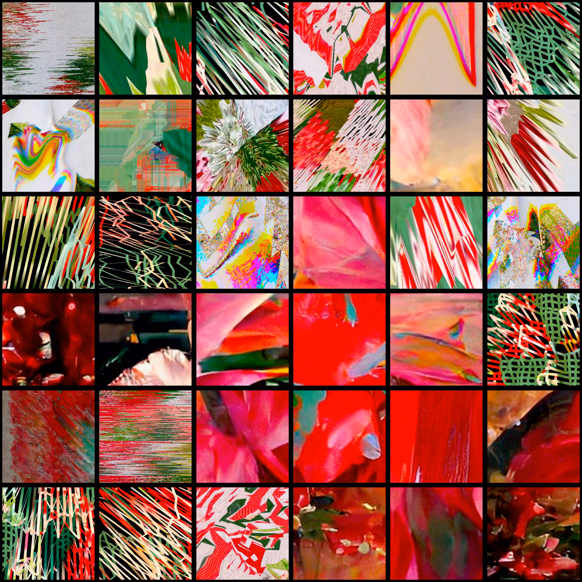Retired Christmas Glitch Quilt Squares 2021.02
