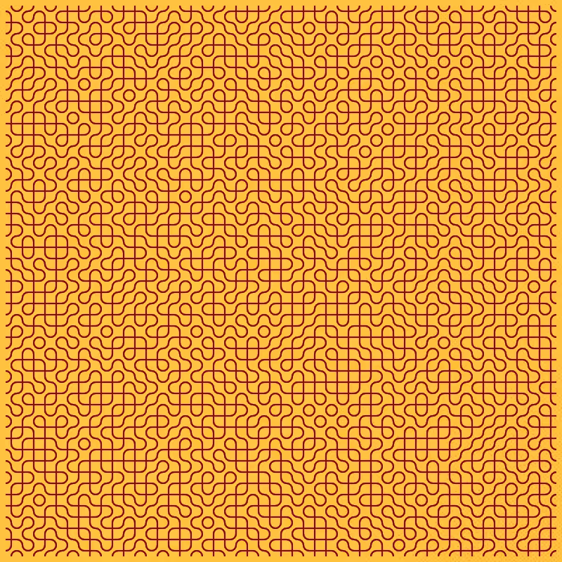 Dirty Interlaced Truchet Tiles #10