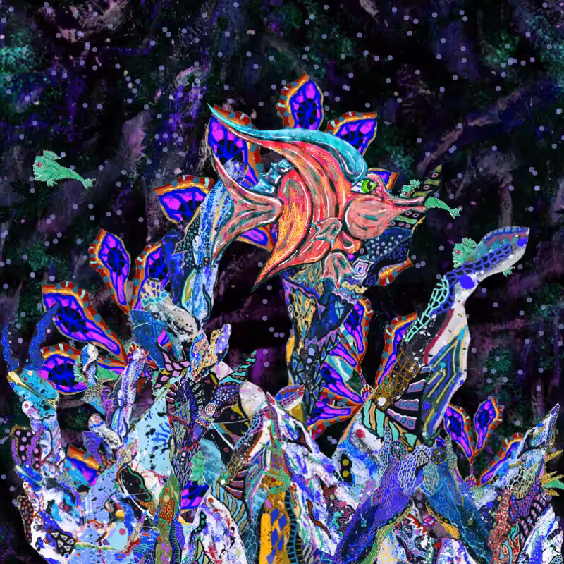 AQUARIUM #24 - THE ANGELFISH