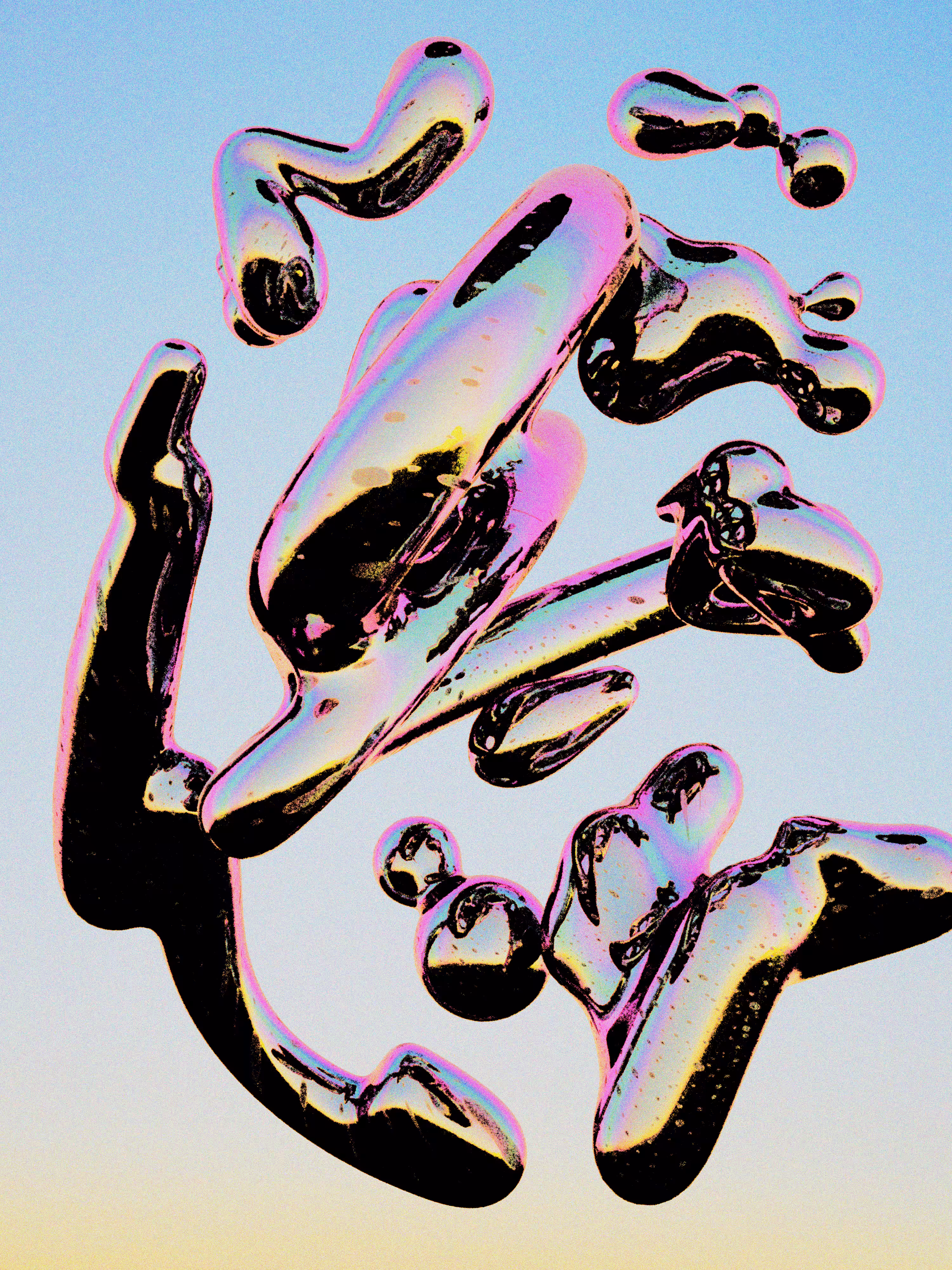 Dancing Blobs in the sky