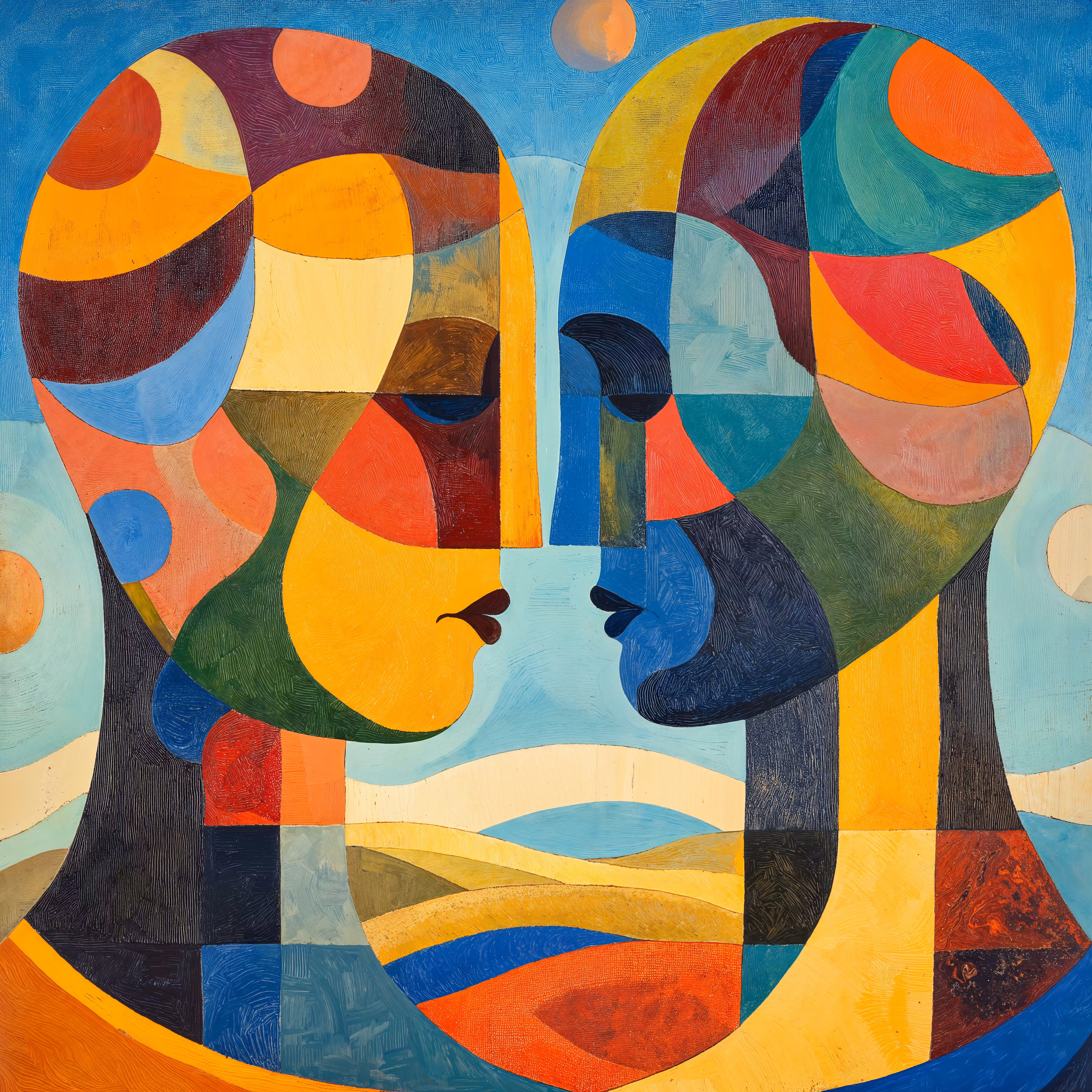 Abstract Cubist-Surrealist #4