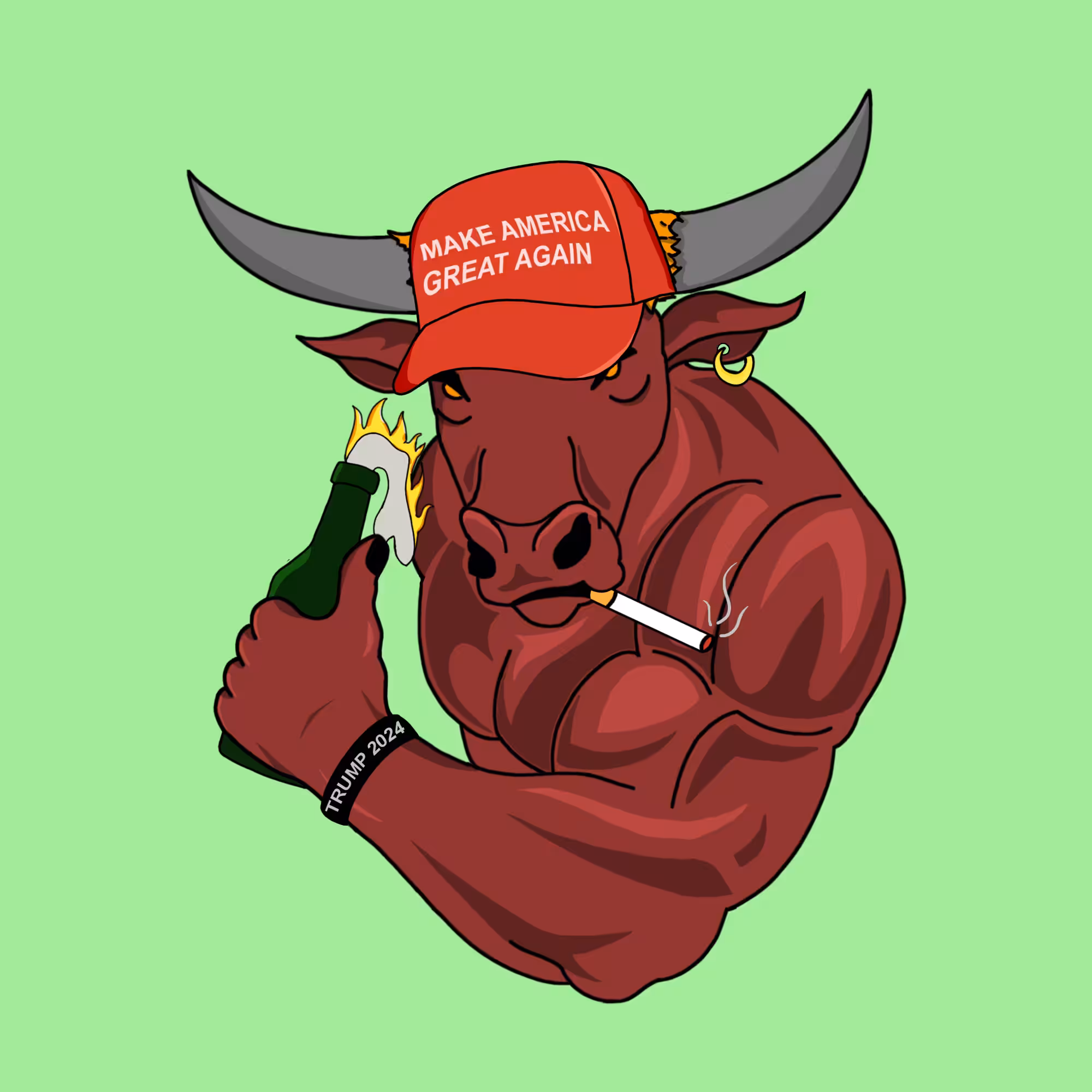 One Arm Assassin Bulls