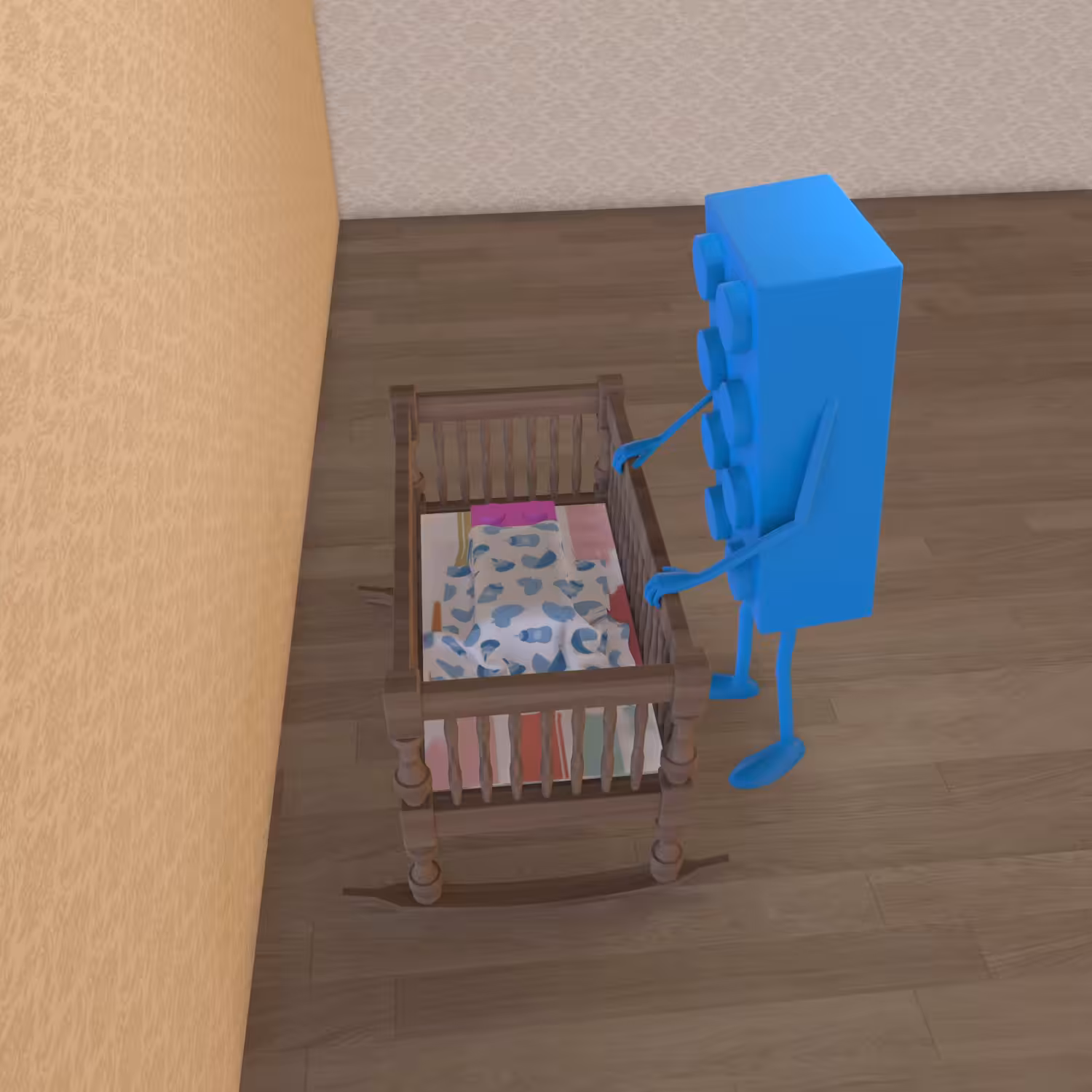 Toy Bricks in Parallel Universe