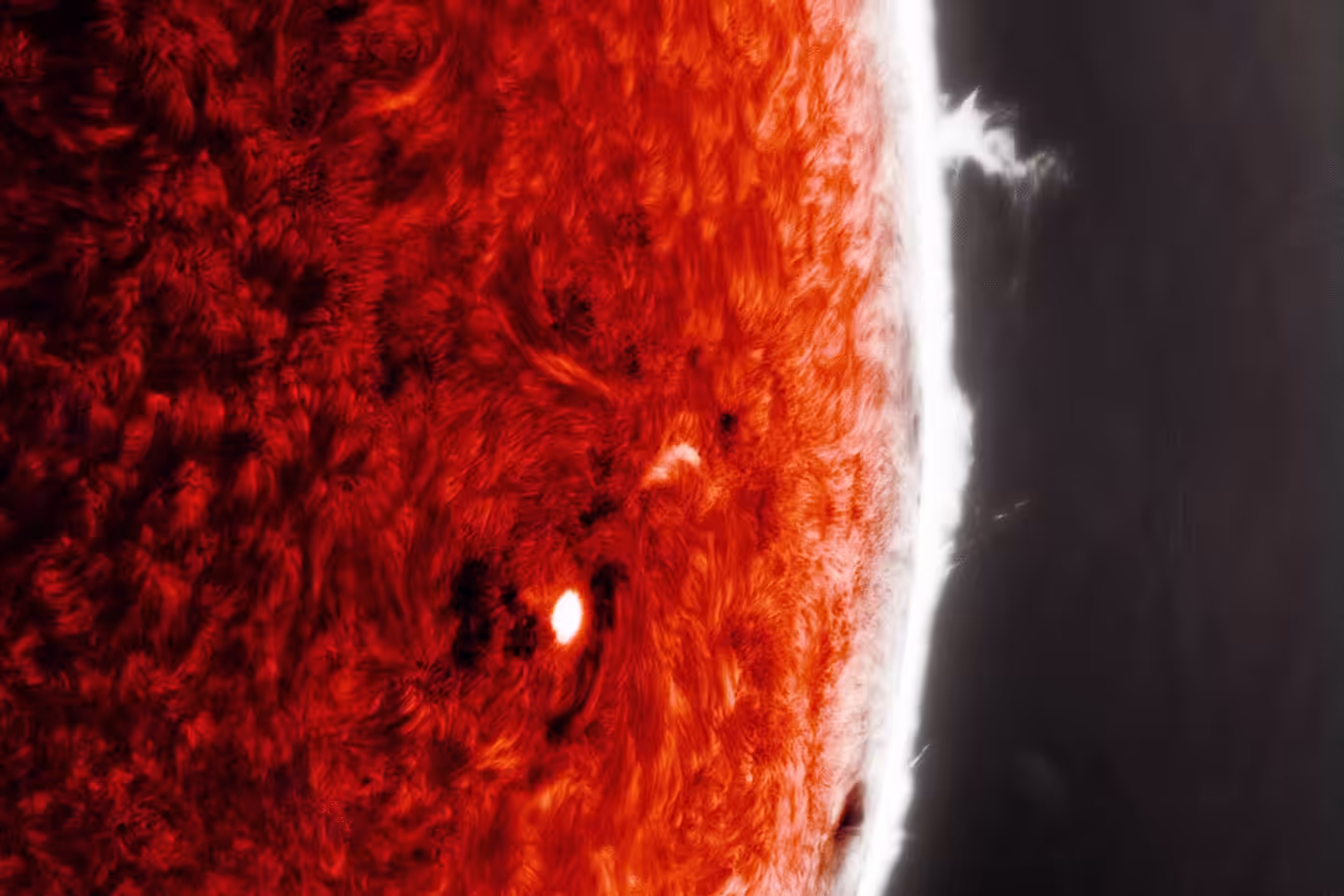 Sun - explosions in space