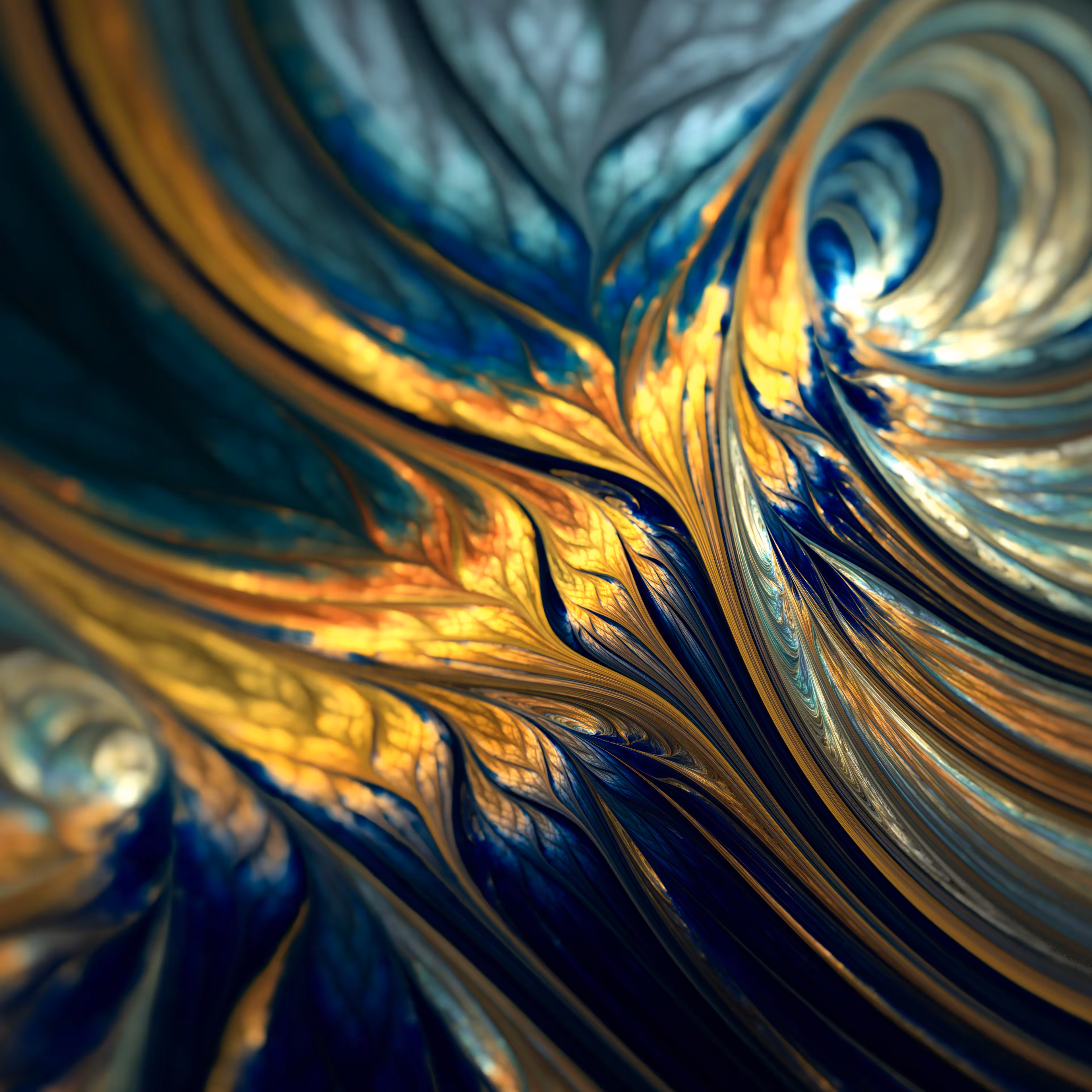 Golden venation