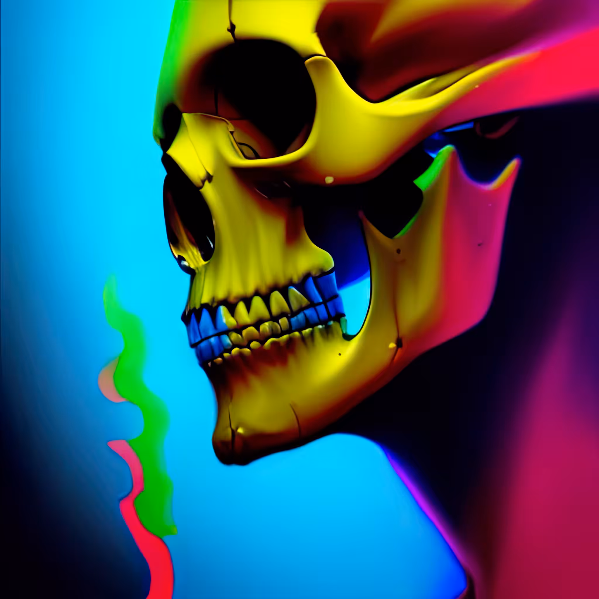 Head Case - A Color Study: Head Case #255