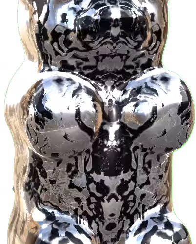  Rorschach Trip Gummy Bear #098