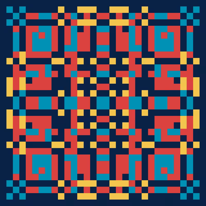 Pixel Mandala #17