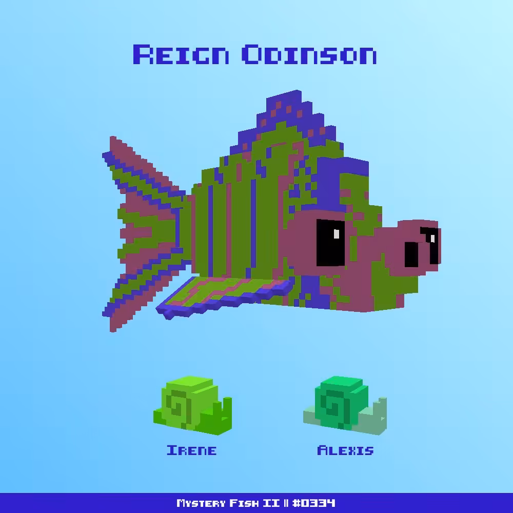 Reign Odinson :: Mystery Fish 0334/1000 