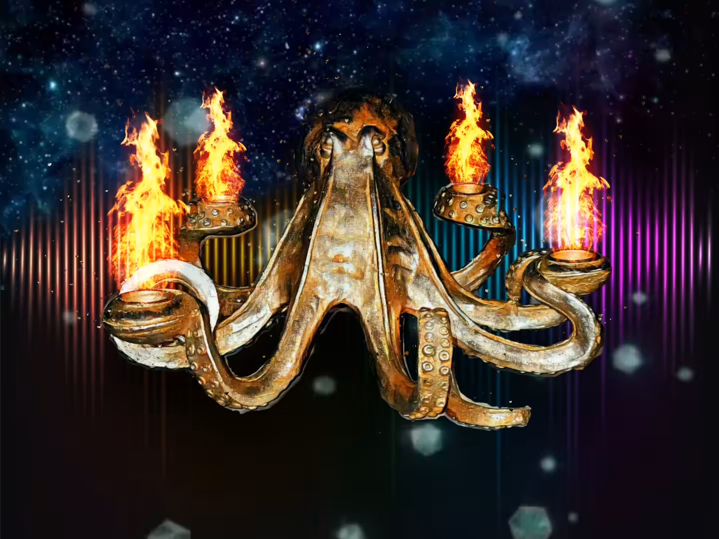 Sensei Octopus in total Zen
