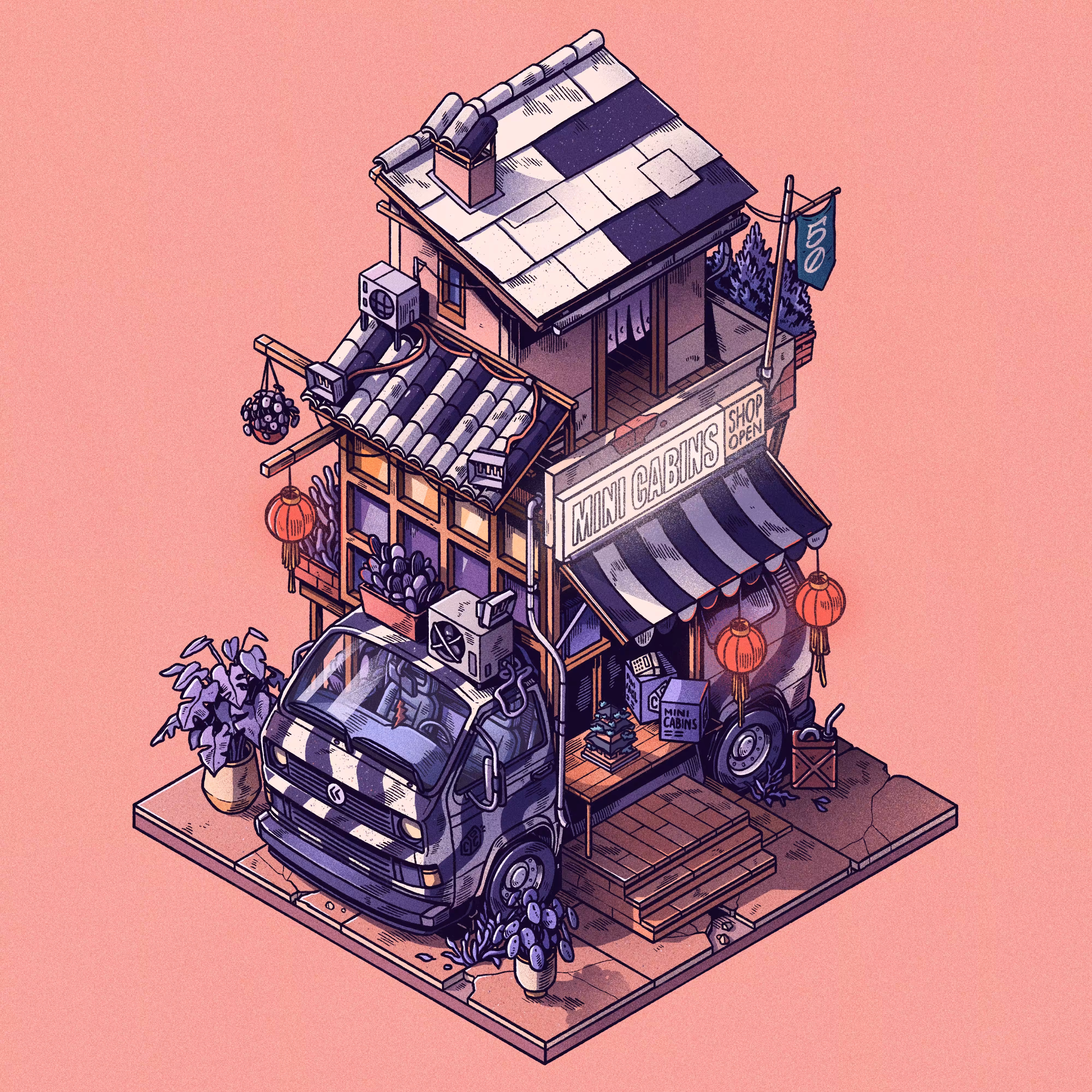 Curious Cabins #50: Caravan #504