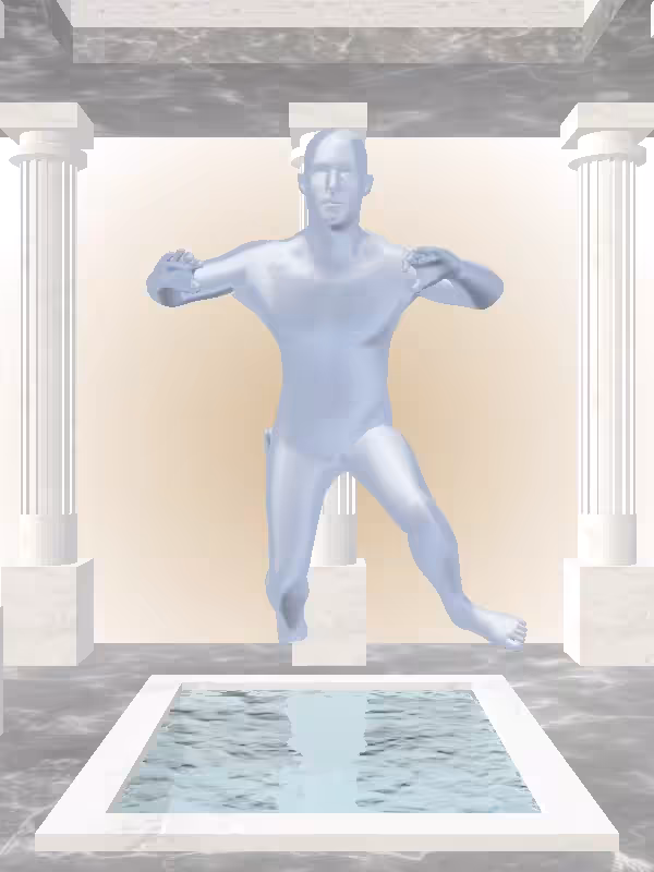 HeavenComputer: The Treading Water Blue Sky Man #4768