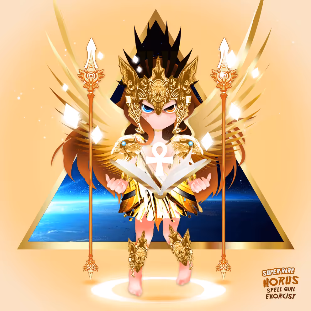 spell girl exo # super rare HORUS