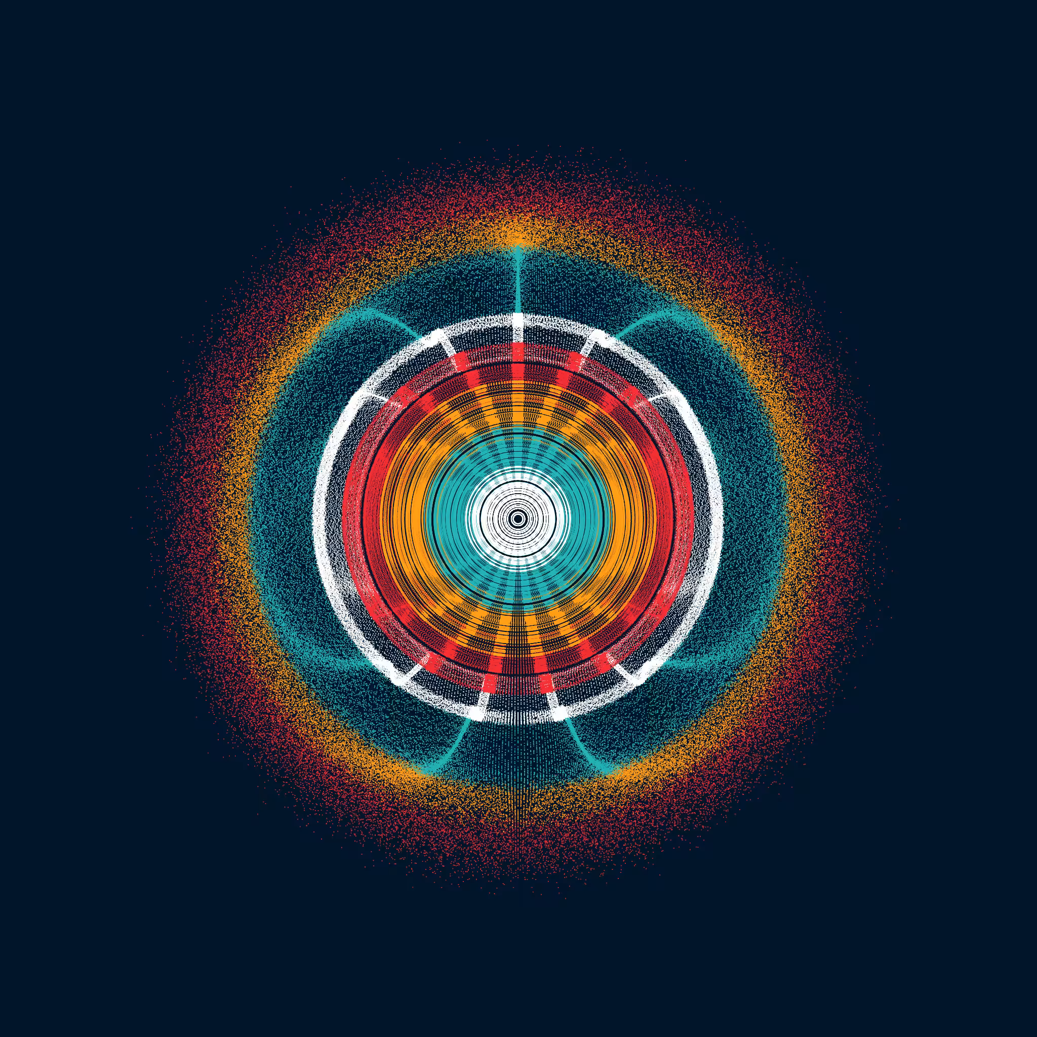 CIRCULAR MURMURATIONS #83
