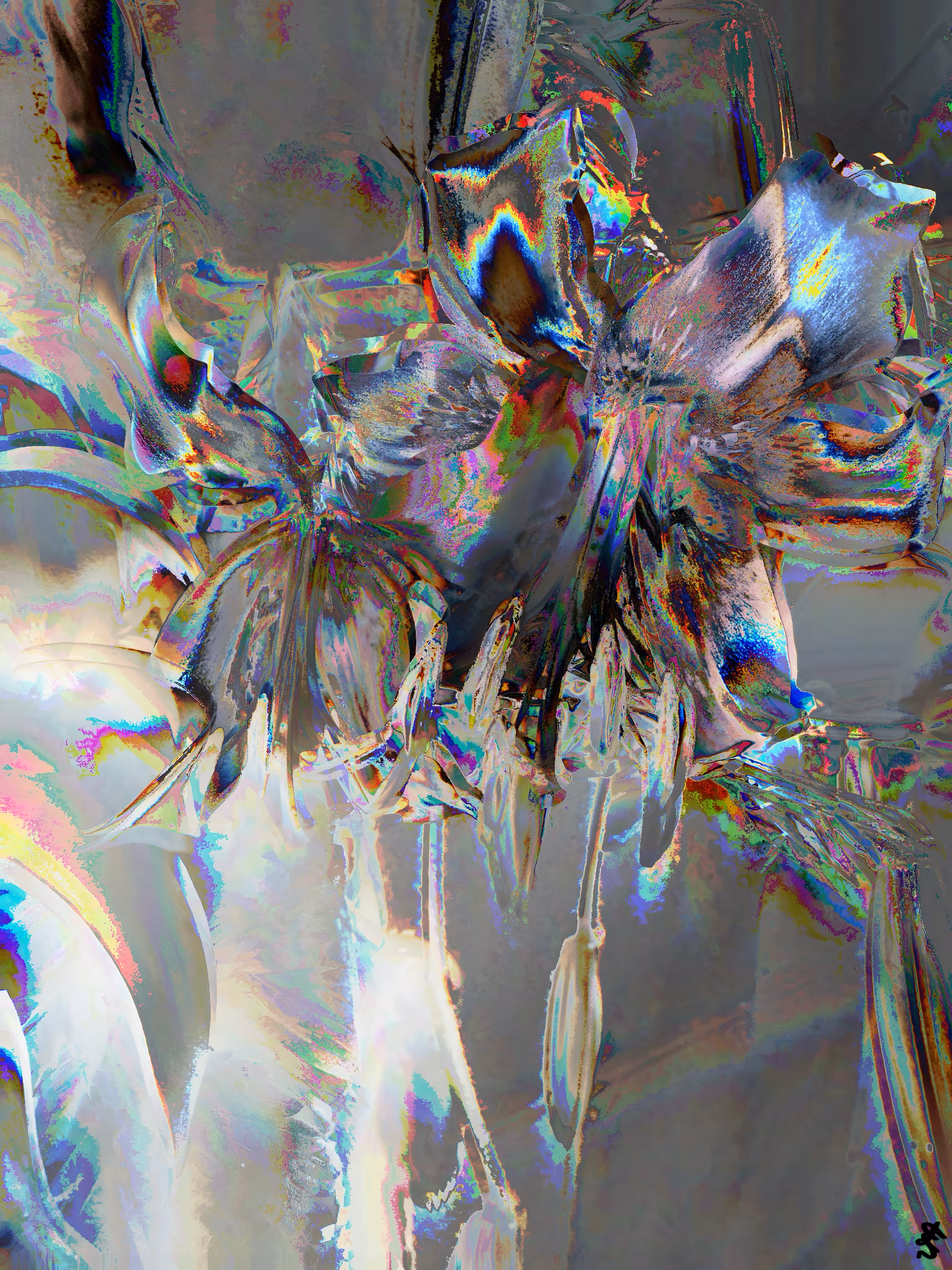 Tin Foil Lily