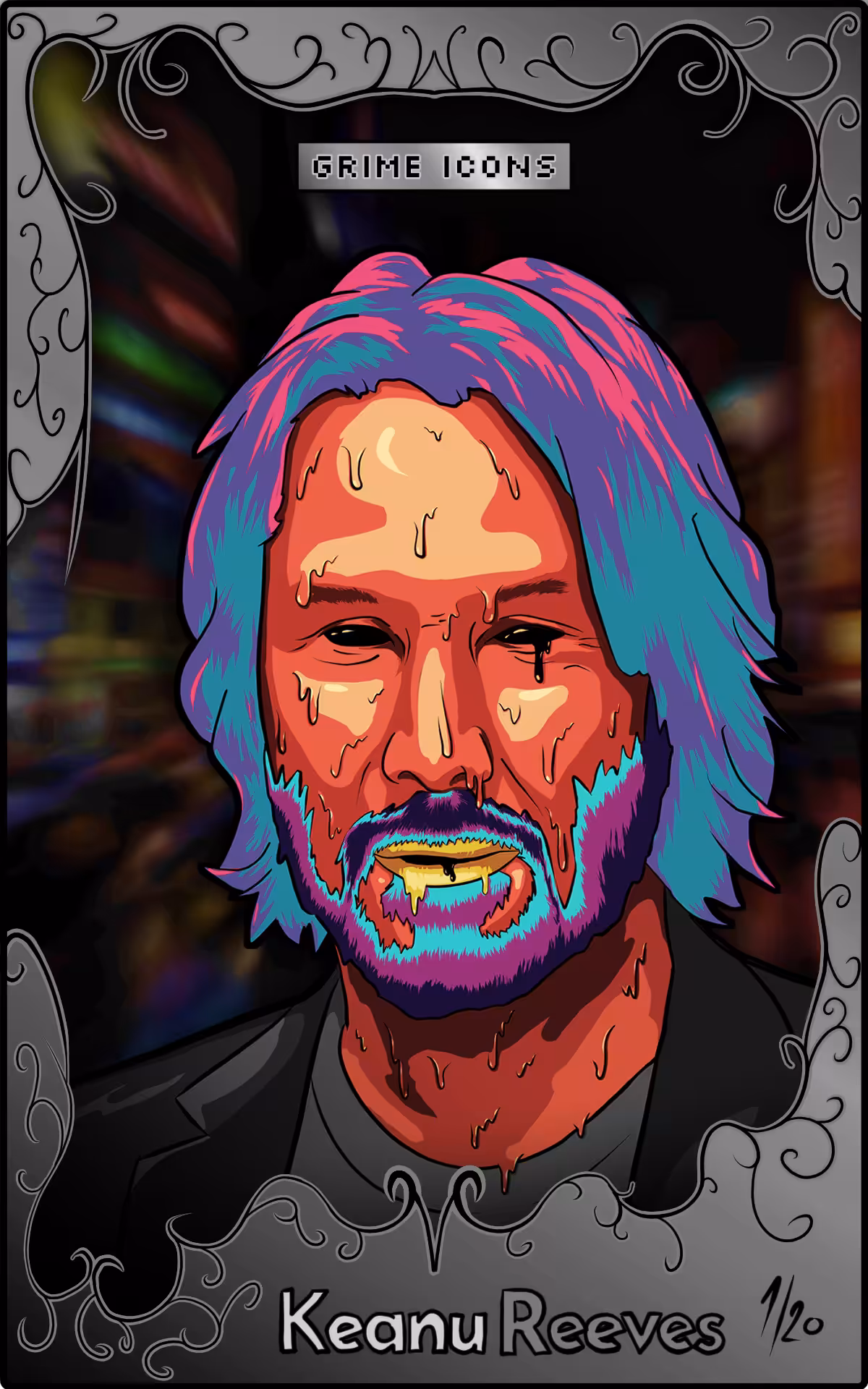 Keanu Reeves - Grime Icons