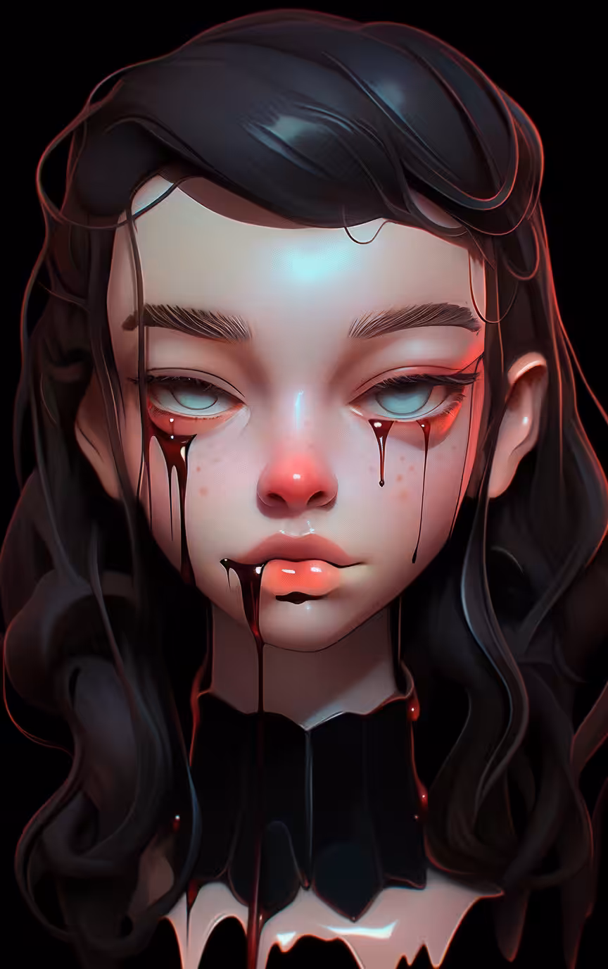 Dark Intrigue: Symphony of Red and Black