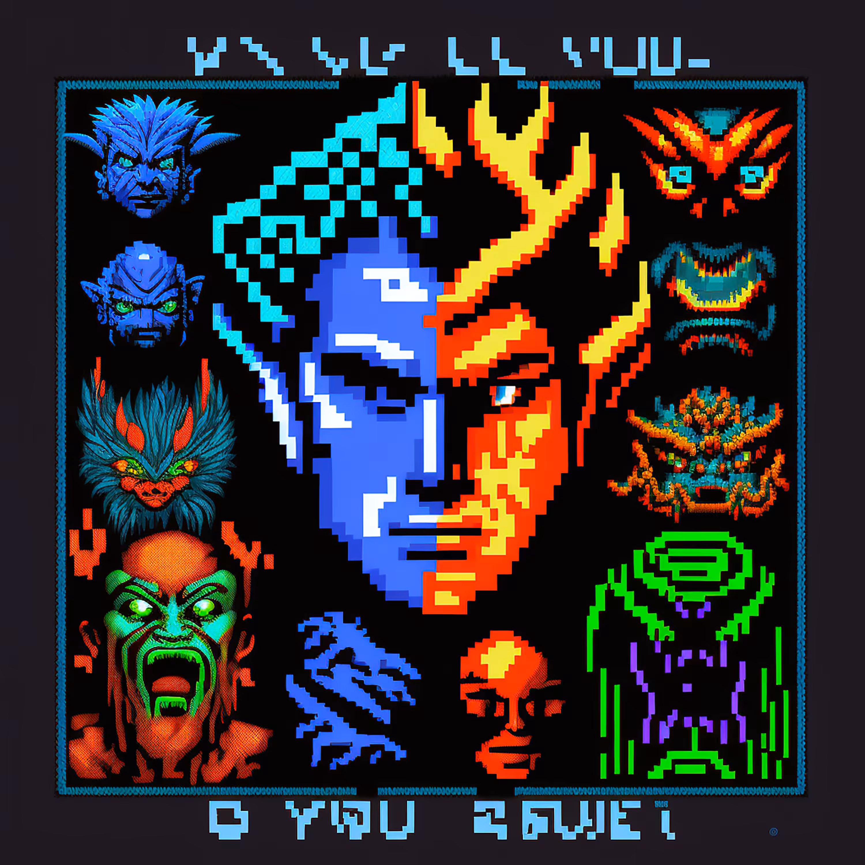Pixel Game Posters #198