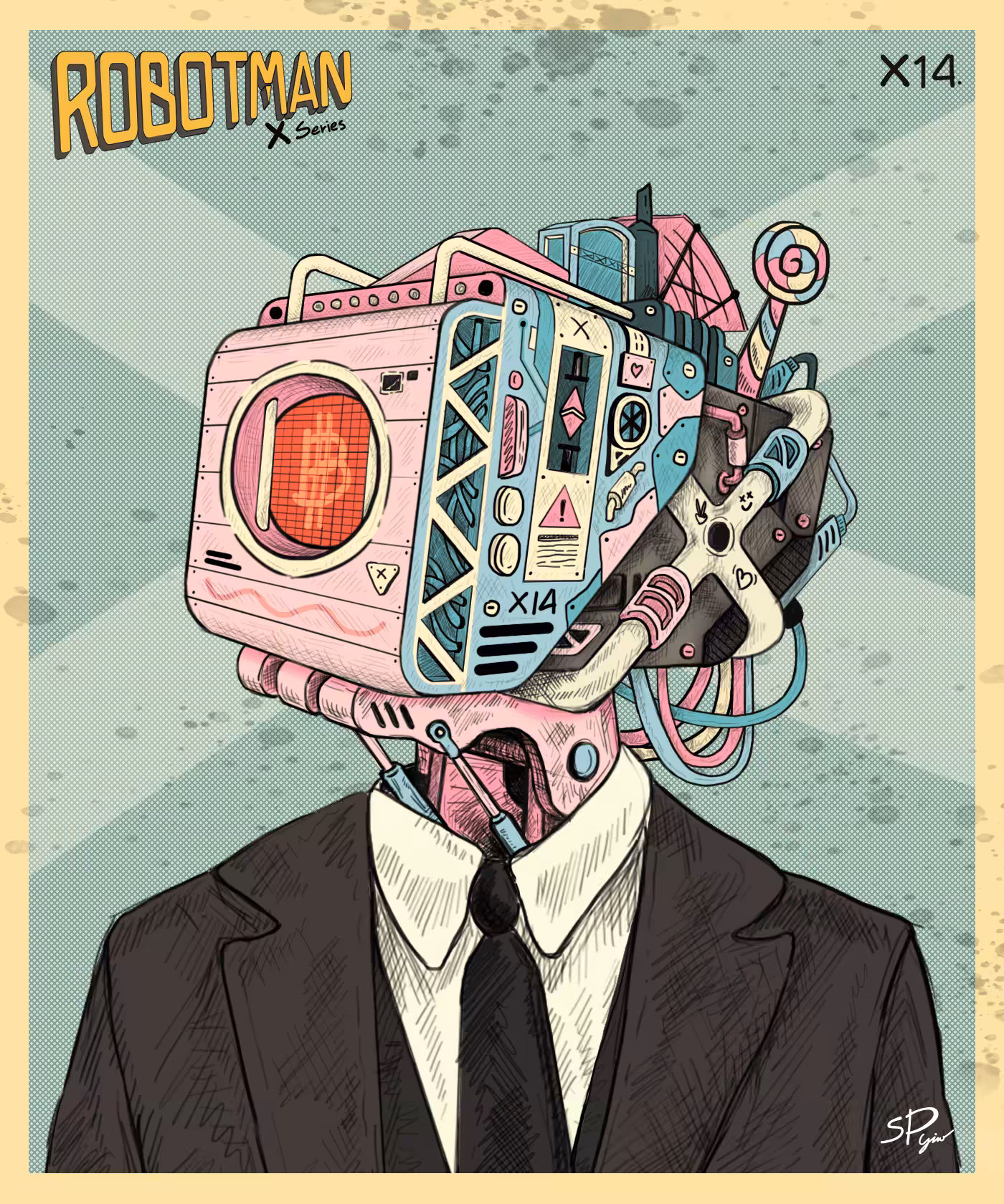 ROBOTMAN - X Seris_#X14 (Candy)