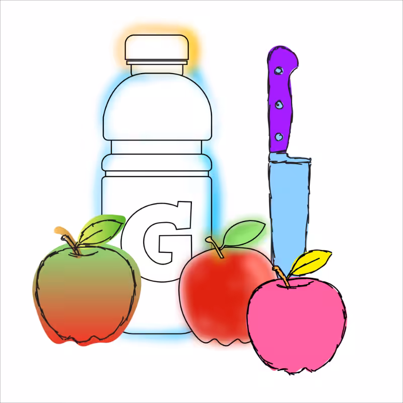 gatorade and apples #149