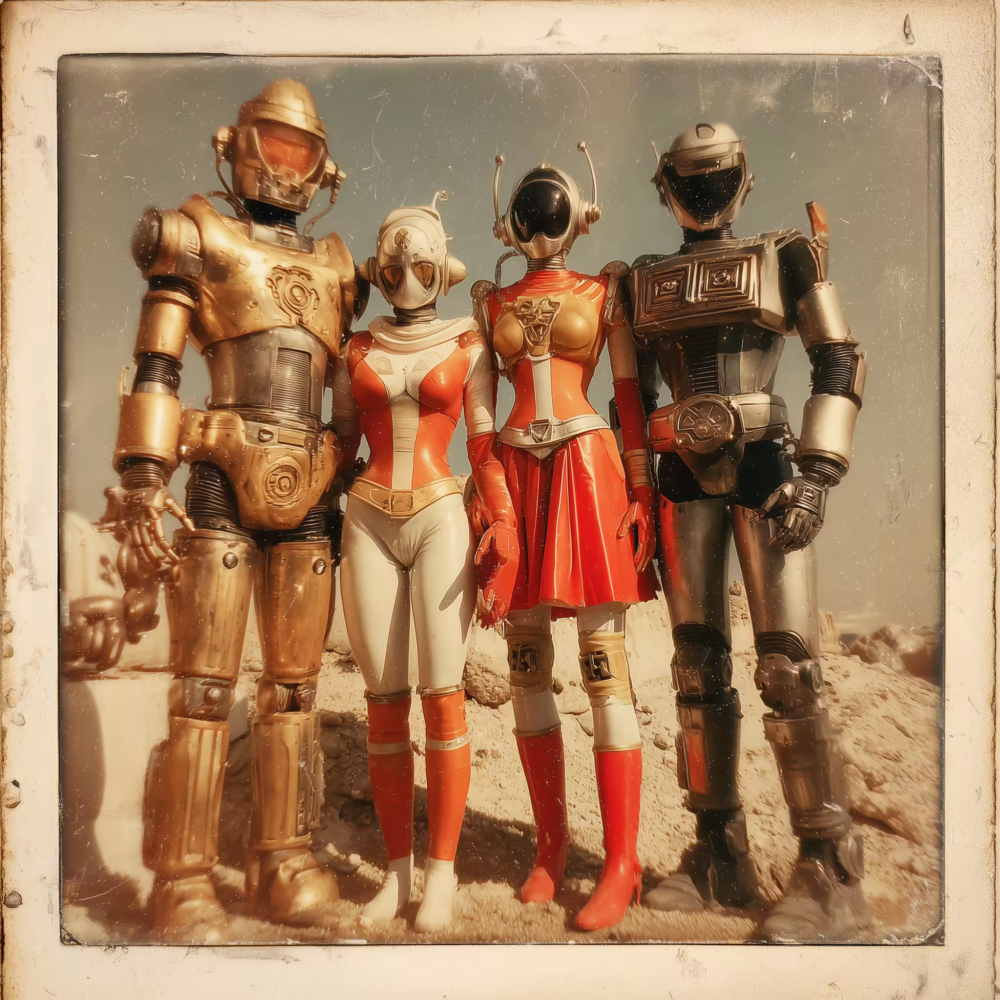 Polaroid of the Micronauts