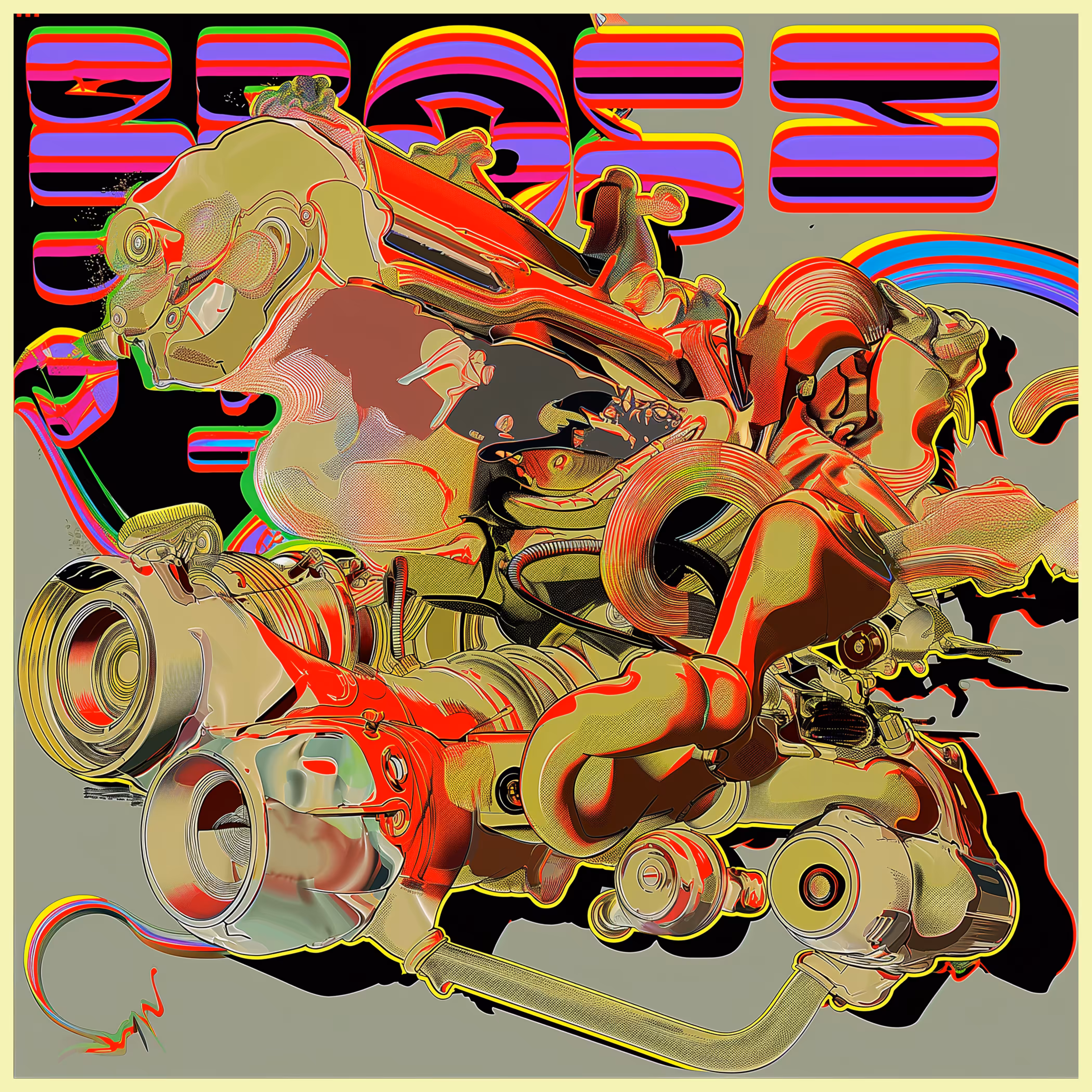 car part heaven poster 