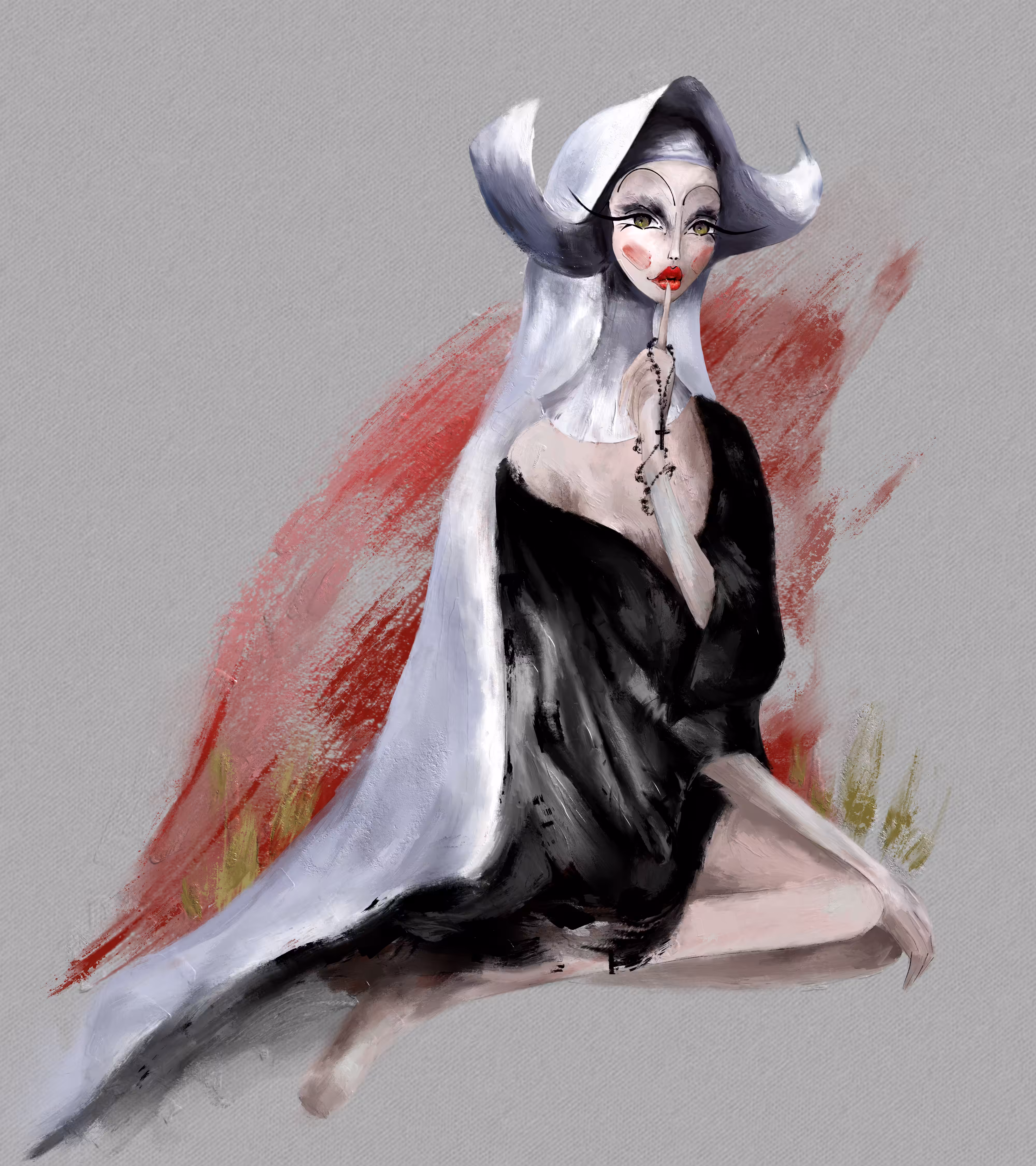 Probably a nun