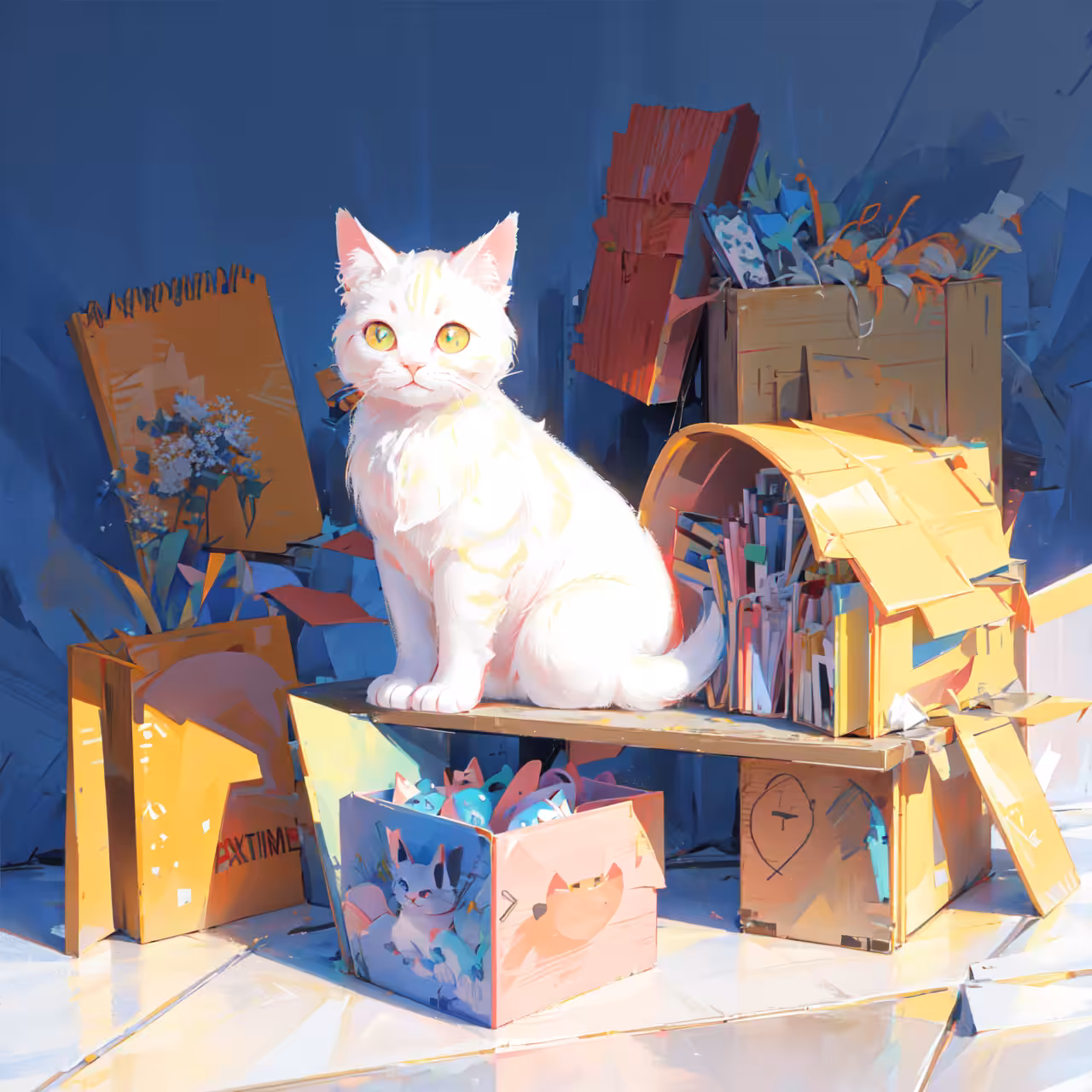 Fluffy artist